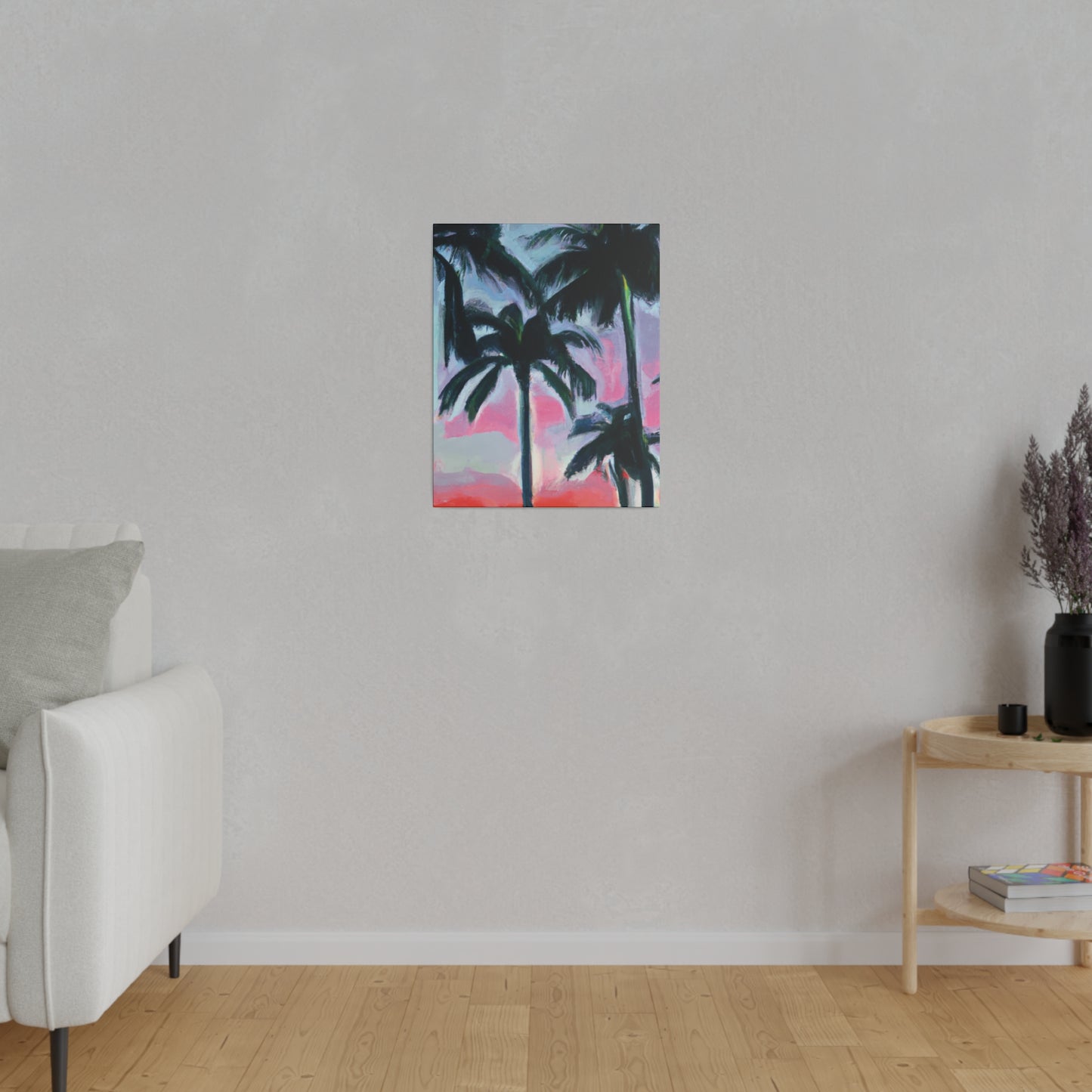 7629F - Miami Beach Sunset Painting Print | Miami | Beach | Sunset | Poster | Home Decor | Wall Art | Canvas