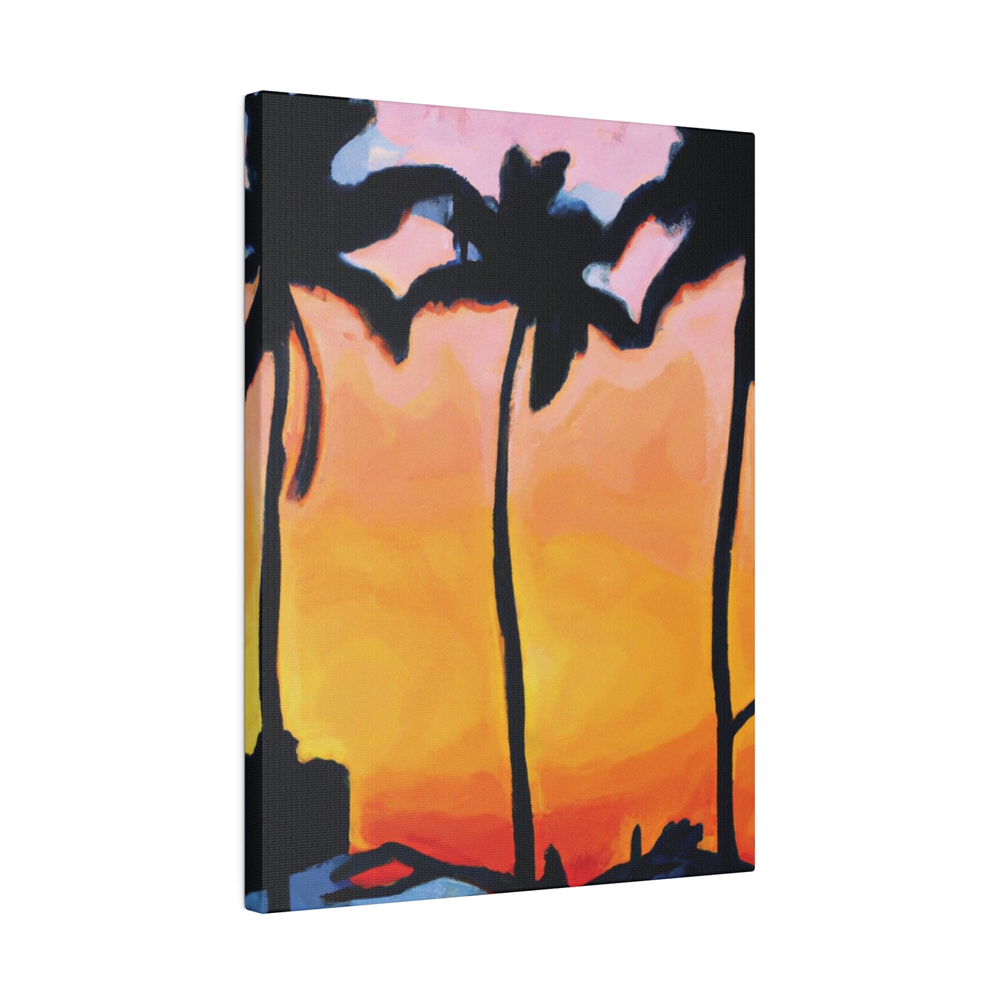 9545F - Miami Beach Sunset Painting Print | Miami | Beach | Sunset | Poster | Home Decor | Wall Art | Canvas