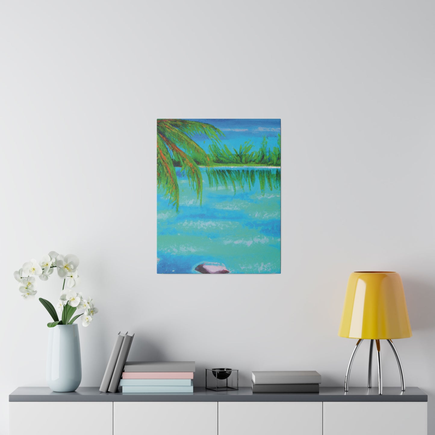 5279Q - Bahamas Ocean Painting Print | Bahamas | Ocean | Beach | Poster | Home Decor | Wall Art | Canvas