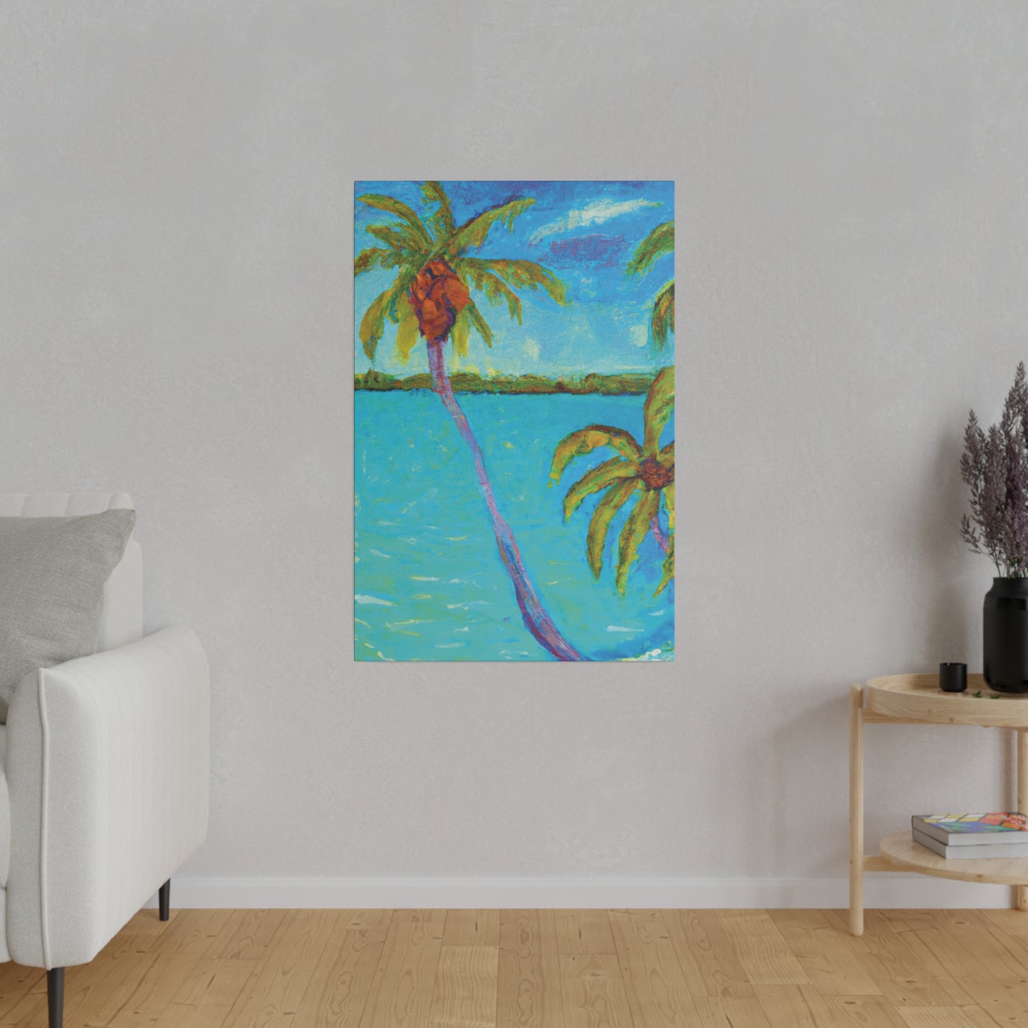 4676F - Bahamas Ocean Painting Print | Bahamas | Ocean | Beach | Poster | Home Decor | Wall Art | Canvas