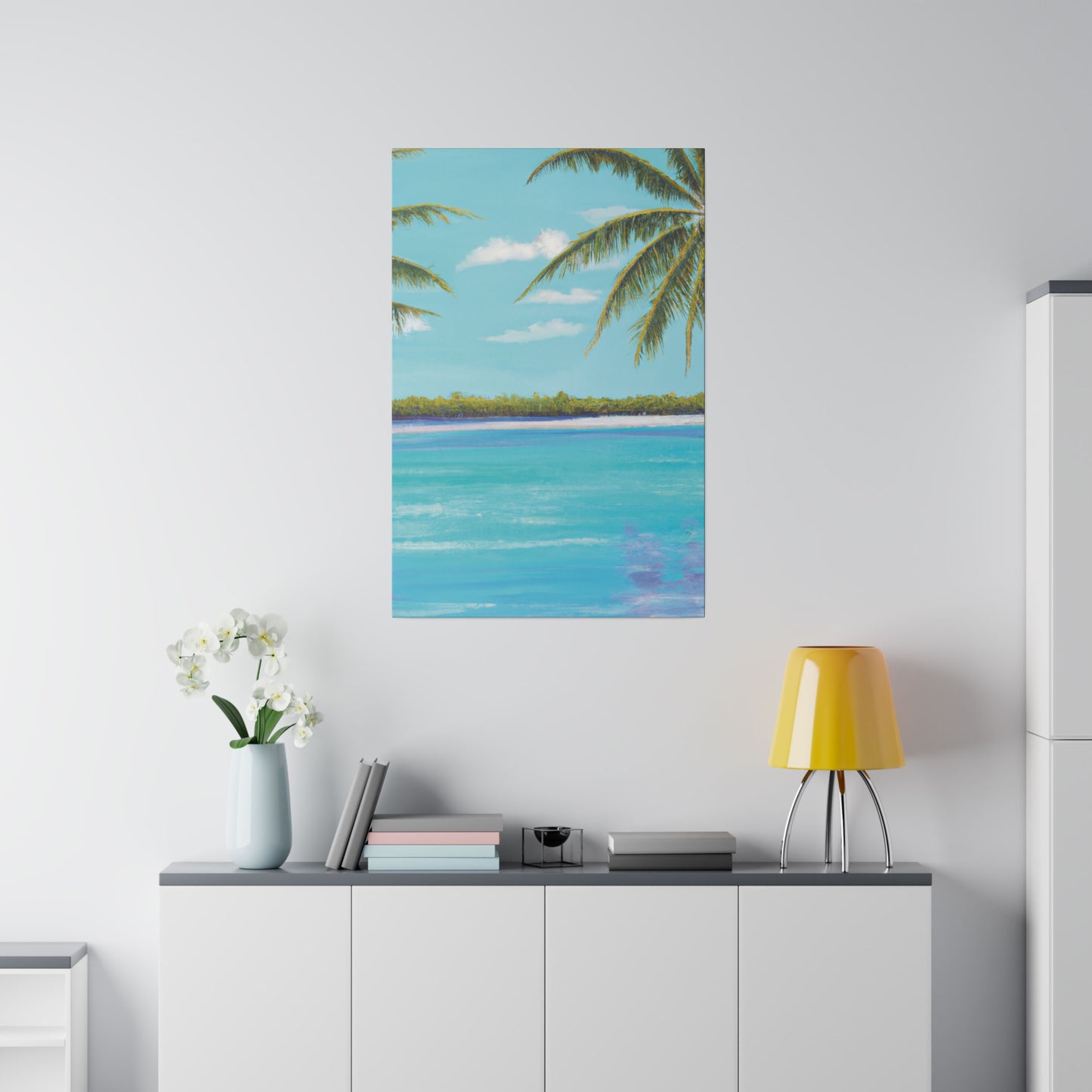 8132D - Bahamas Ocean Painting Print | Bahamas | Ocean | Beach | Poster | Home Decor | Wall Art | Canvas