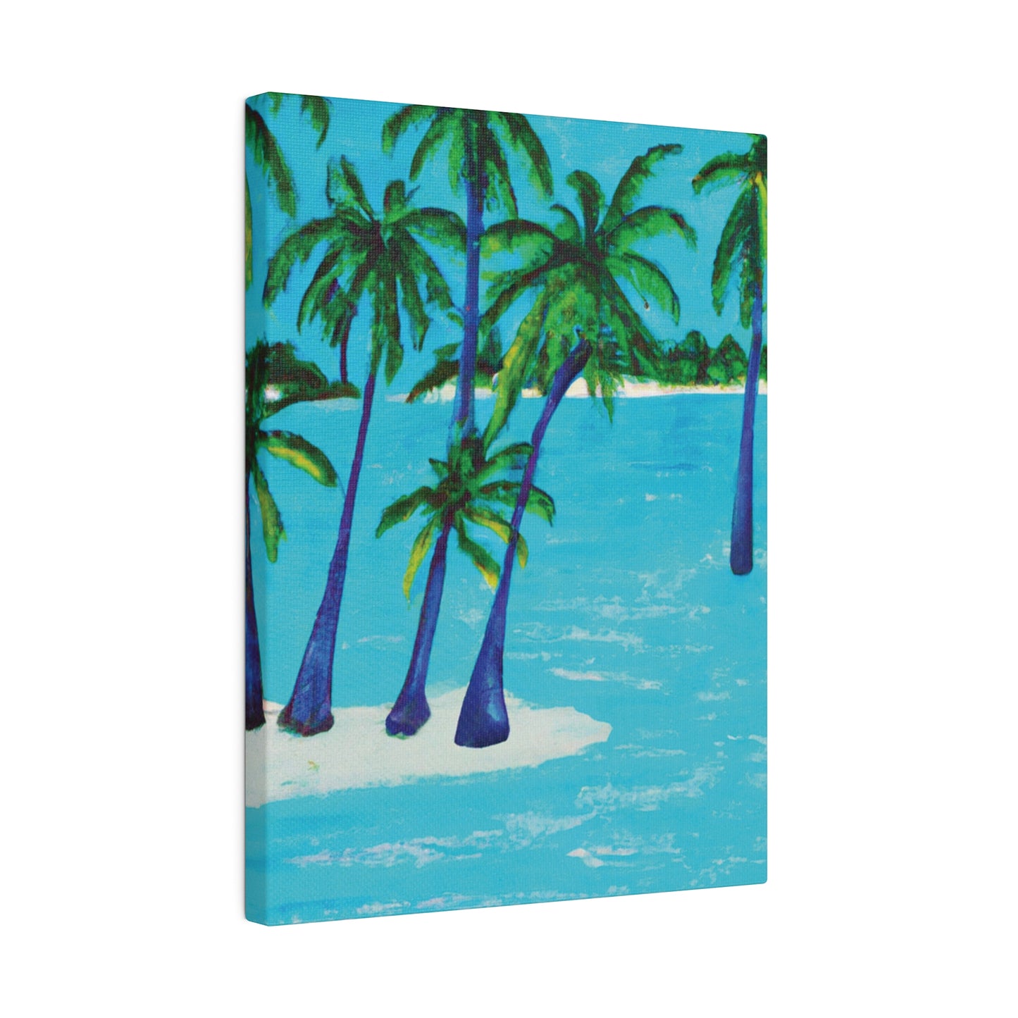 2486G - Bahamas Ocean Painting Print | Bahamas | Ocean | Beach | Poster | Home Decor | Wall Art | Canvas