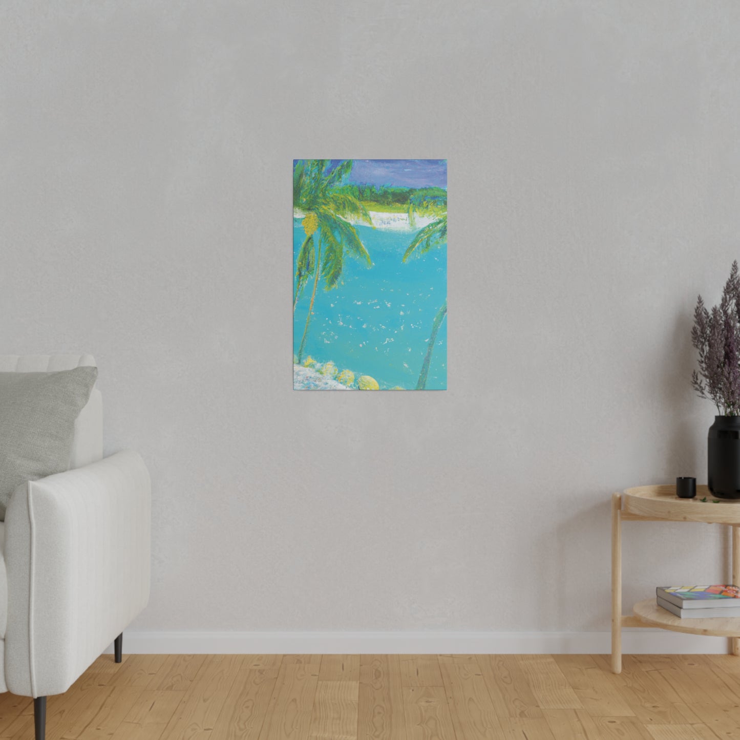 8563Y - Bahamas Ocean Painting Print | Bahamas | Ocean | Beach | Poster | Home Decor | Wall Art | Canvas