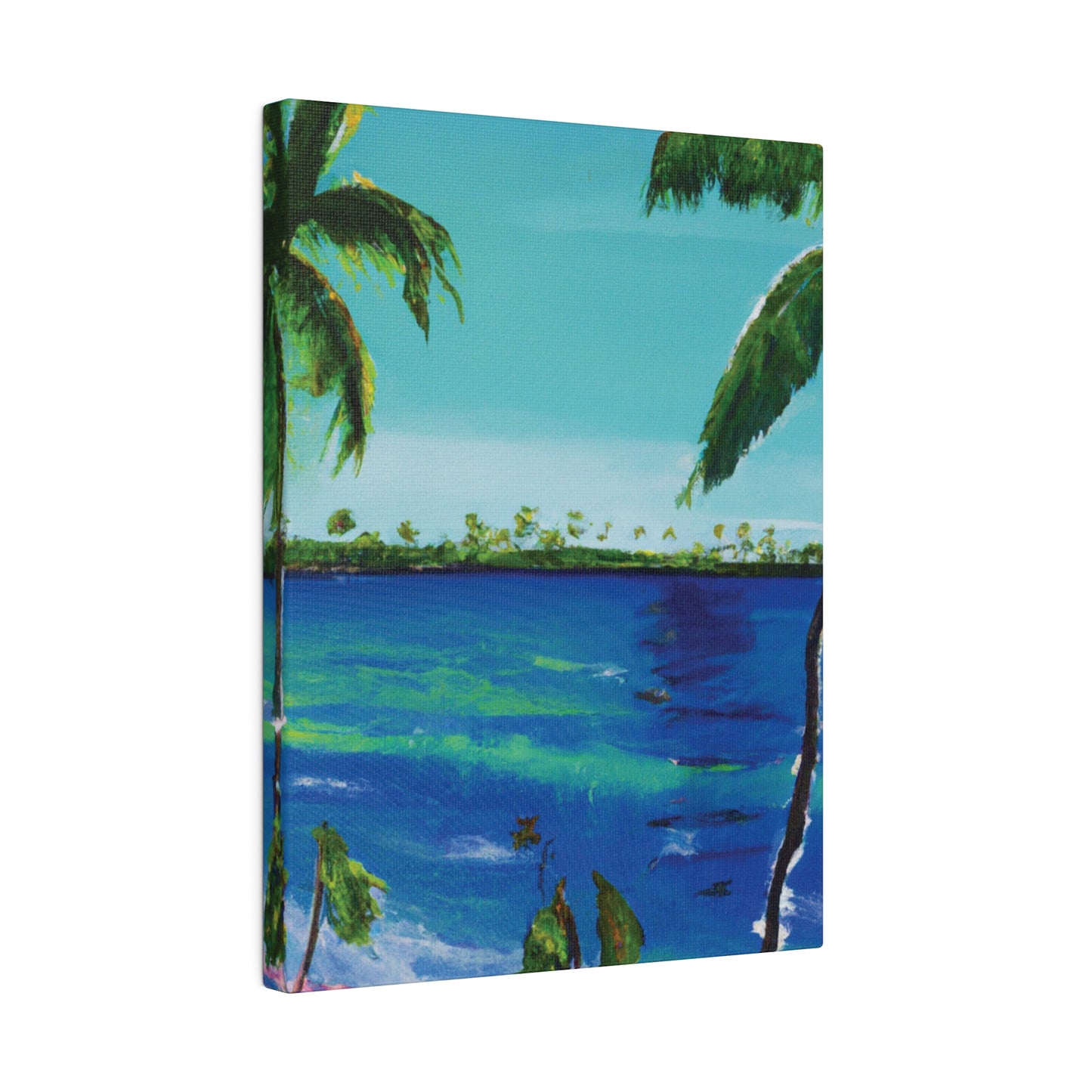 5491V - Bahamas Ocean Painting Print | Bahamas | Ocean | Beach | Poster | Home Decor | Wall Art | Canvas