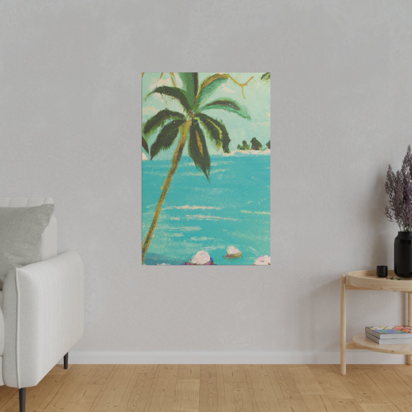 8809K - Bahamas Ocean Painting Print | Bahamas | Ocean | Beach | Poster | Home Decor | Wall Art | Canvas