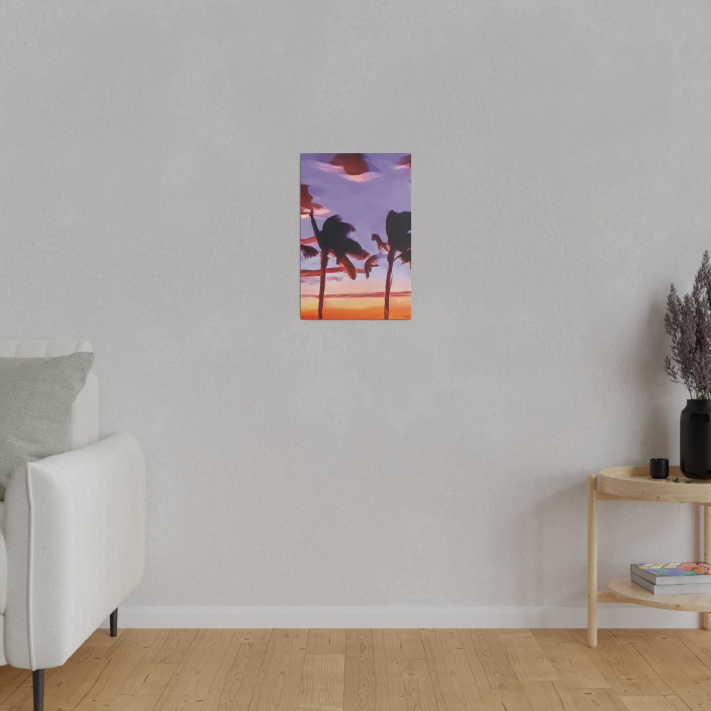 7491X - Miami Beach Sunset Painting Print | Miami | Beach | Sunset | Poster | Home Decor | Wall Art | Canvas