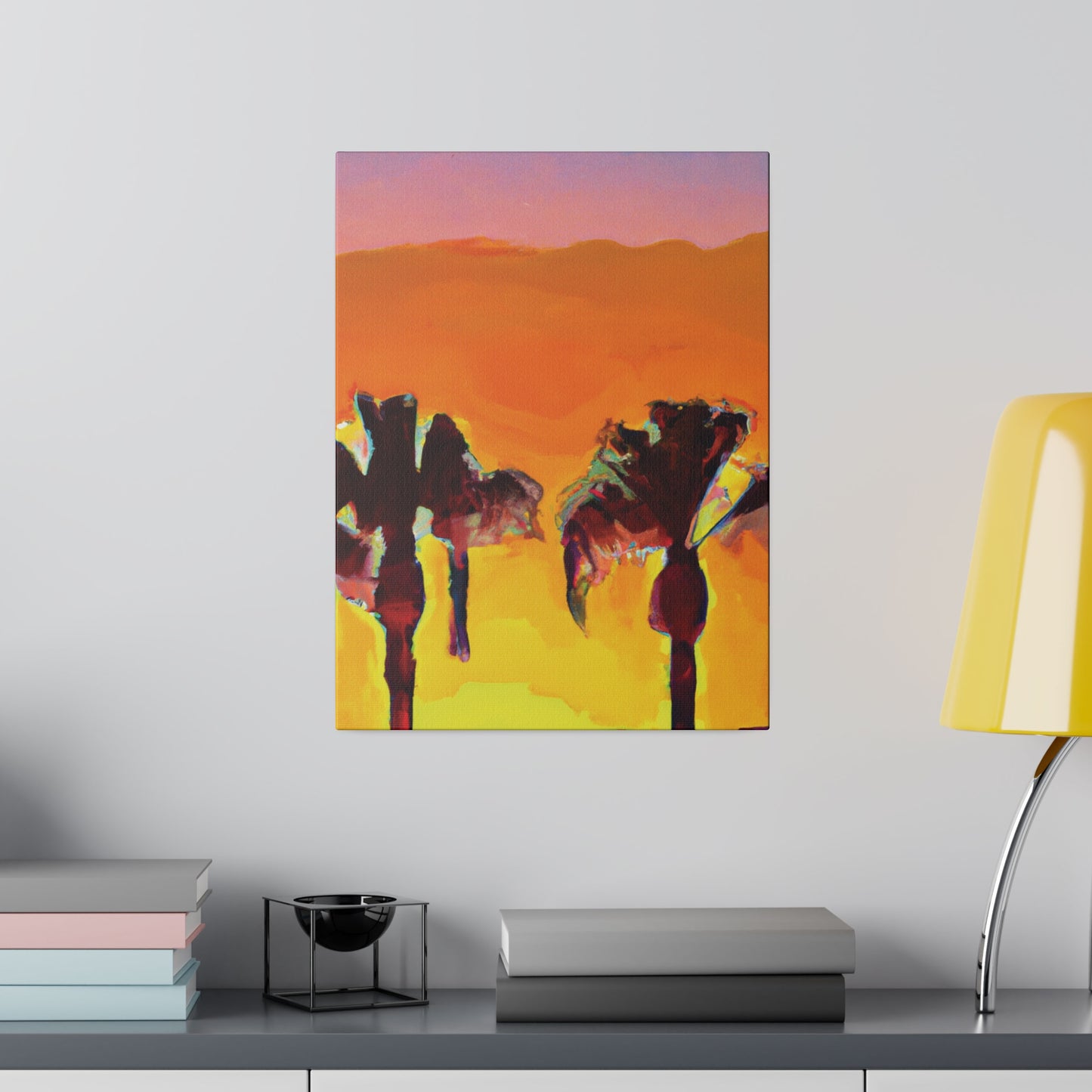 9347V - Miami Beach Sunset Painting Print | Miami | Beach | Sunset | Poster | Home Decor | Wall Art | Canvas