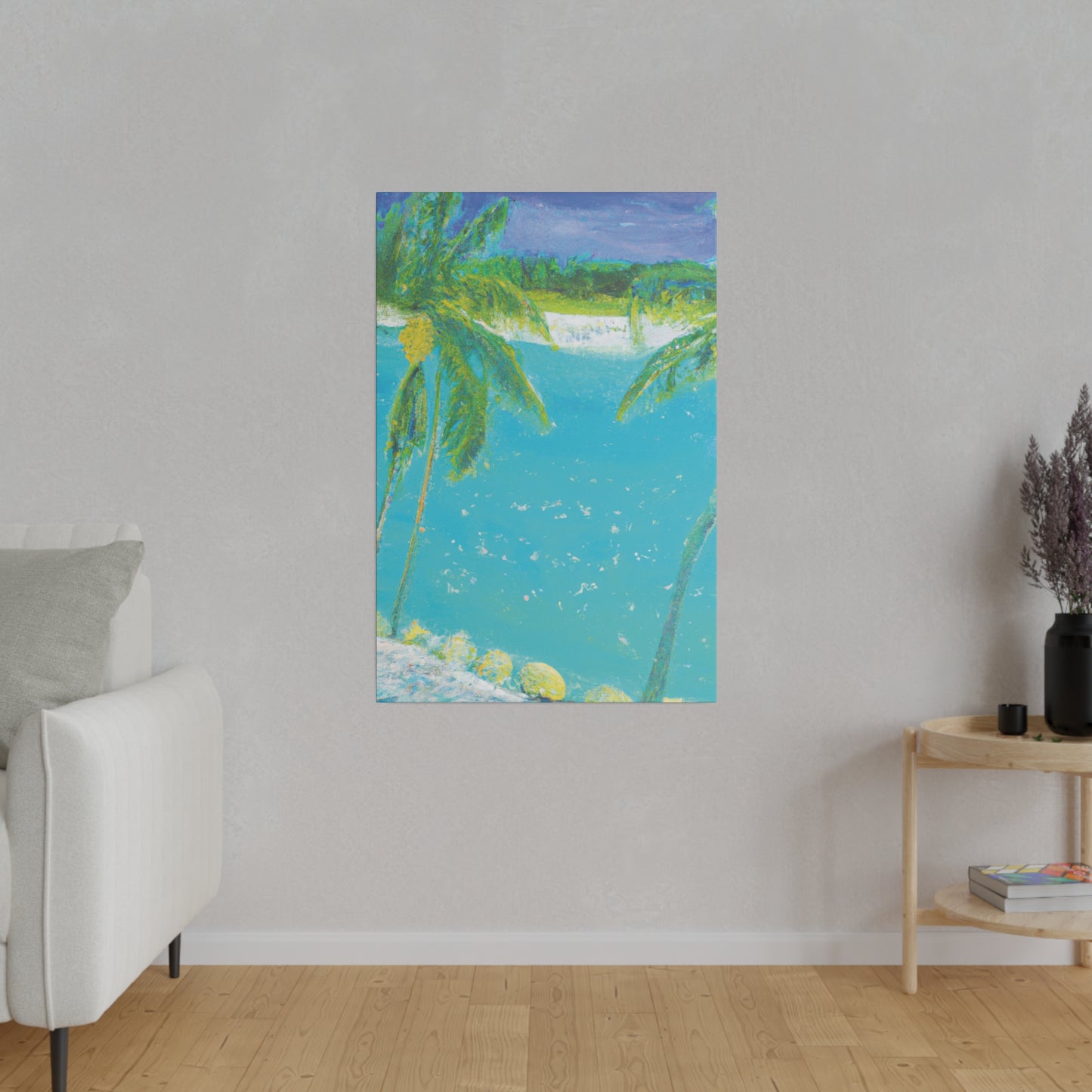 8563Y - Bahamas Ocean Painting Print | Bahamas | Ocean | Beach | Poster | Home Decor | Wall Art | Canvas