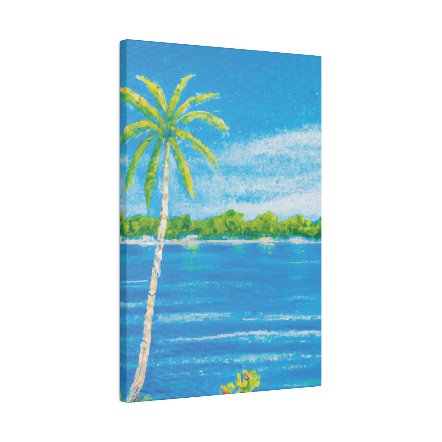 9803Q - Bahamas Ocean Painting Print | Bahamas | Ocean | Beach | Poster | Home Decor | Wall Art | Canvas