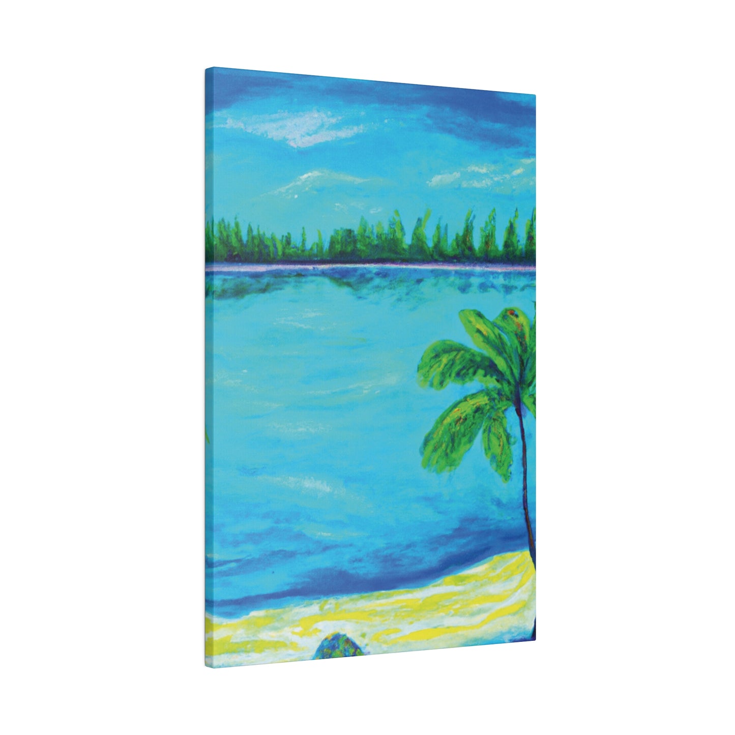 7122L - Bahamas Ocean Painting Print | Bahamas | Ocean | Beach | Poster | Home Decor | Wall Art | Canvas