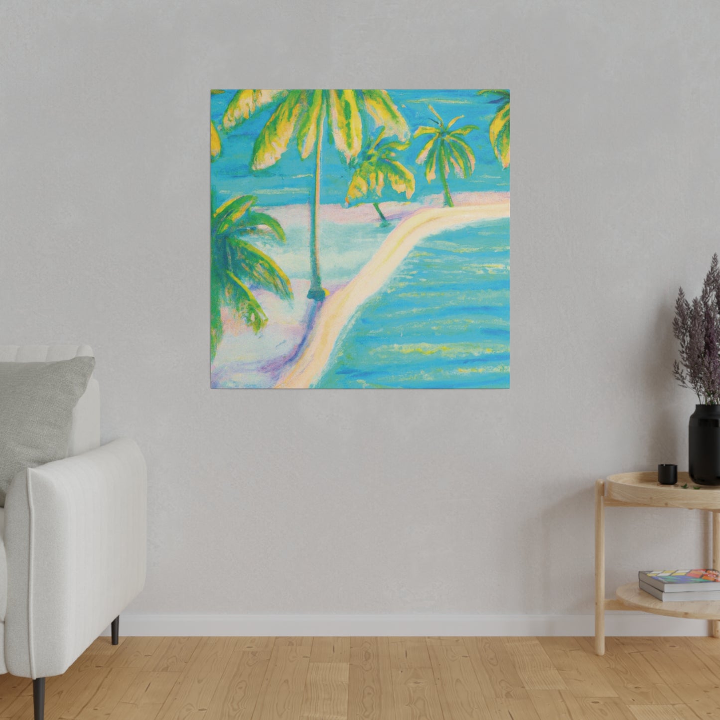 9662V - Bahamas Ocean Painting Print | Bahamas | Ocean | Beach | Poster | Home Decor | Wall Art | Canvas