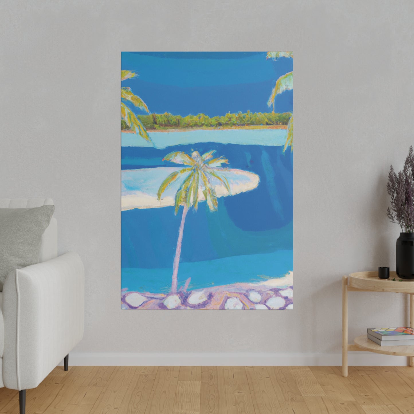 9231F - Bahamas Ocean Painting Print | Bahamas | Ocean | Beach | Poster | Home Decor | Wall Art | Canvas