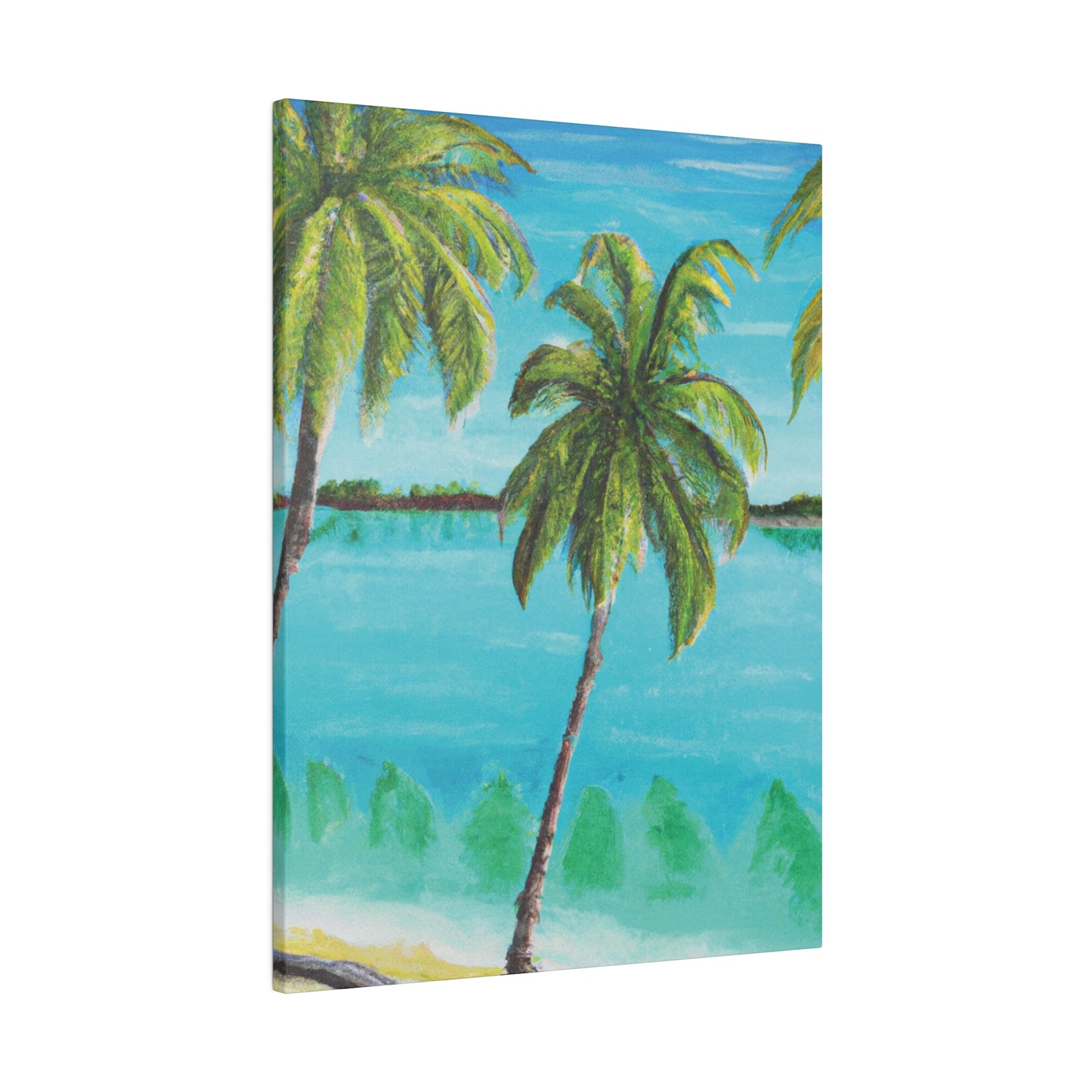 6598N - Bahamas Ocean Painting Print | Bahamas | Ocean | Beach | Poster | Home Decor | Wall Art | Canvas