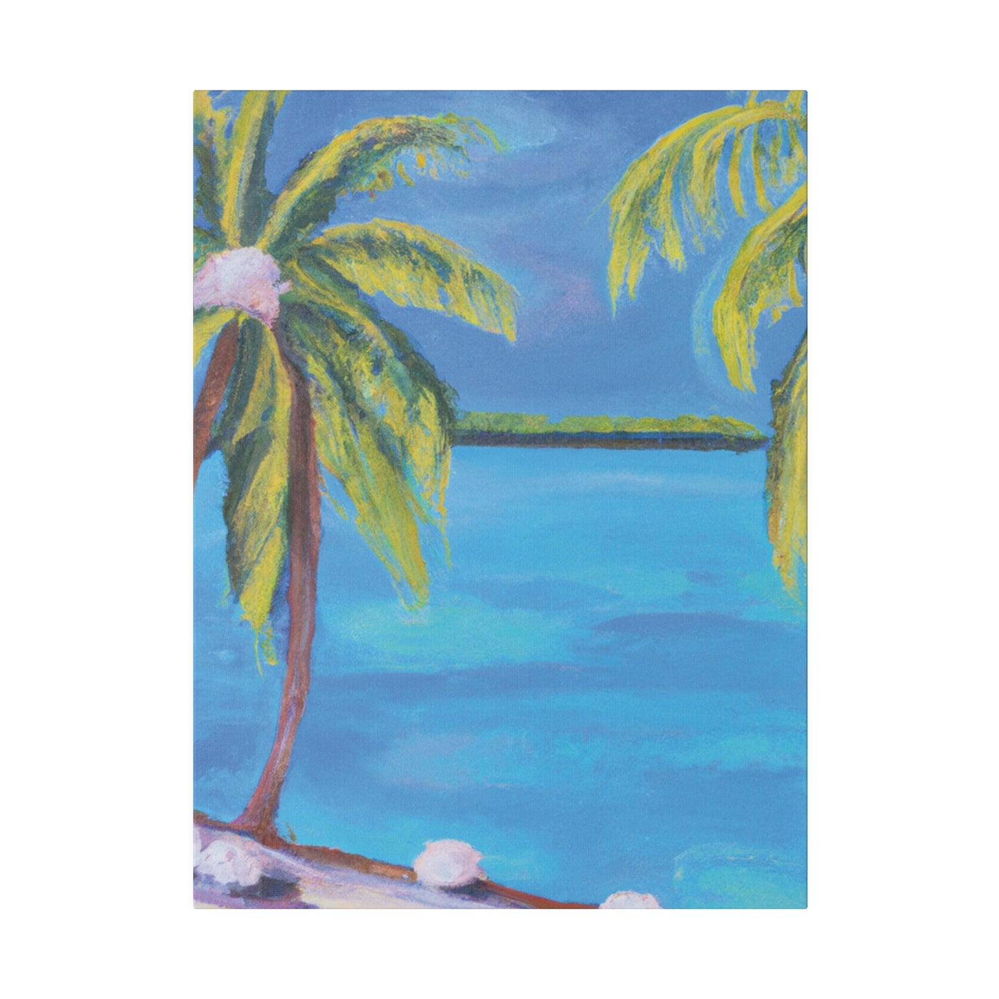 8164W - Bahamas Ocean Painting Print | Bahamas | Ocean | Beach | Poster | Home Decor | Wall Art | Canvas