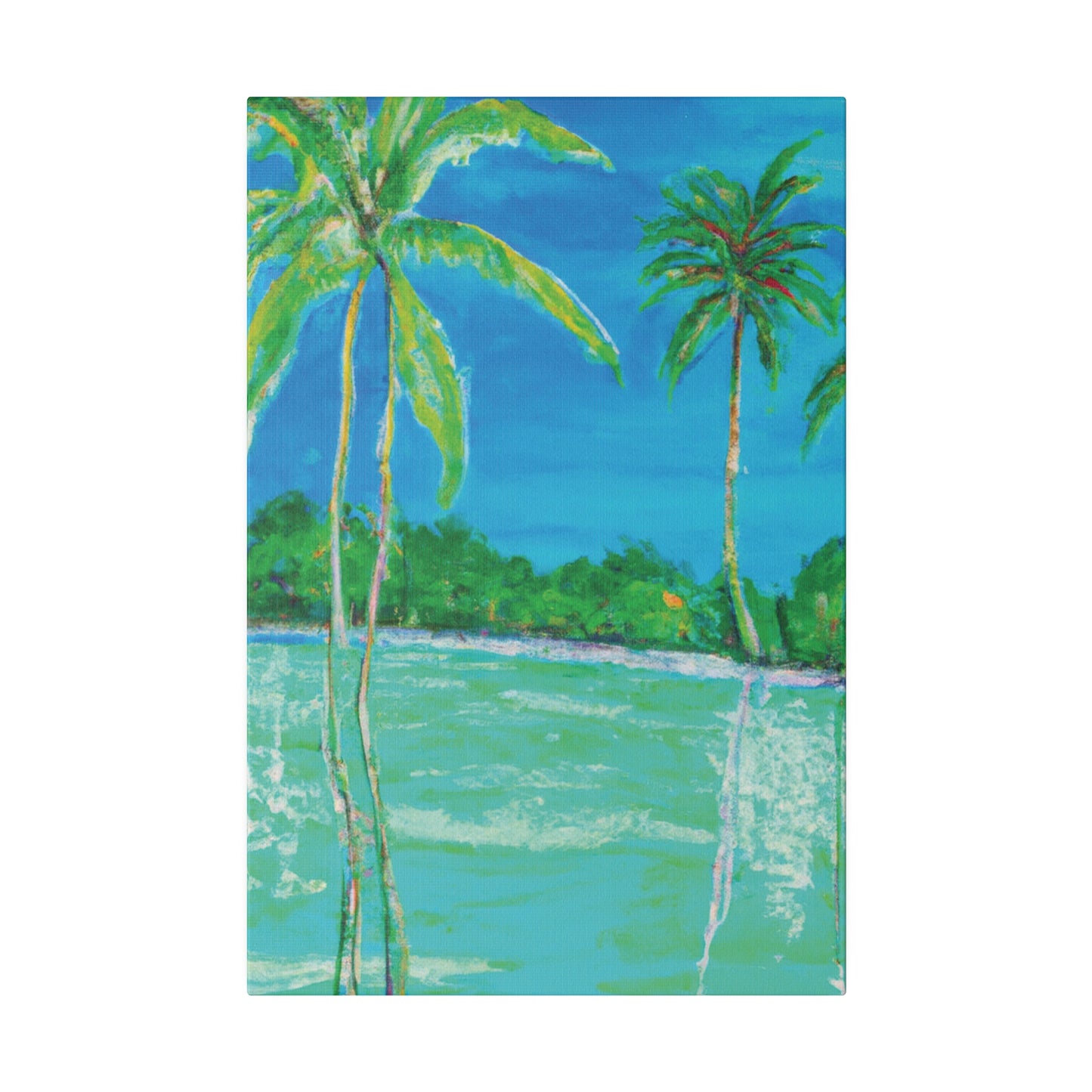 5185A - Bahamas Ocean Painting Print | Bahamas | Ocean | Beach | Poster | Home Decor | Wall Art | Canvas