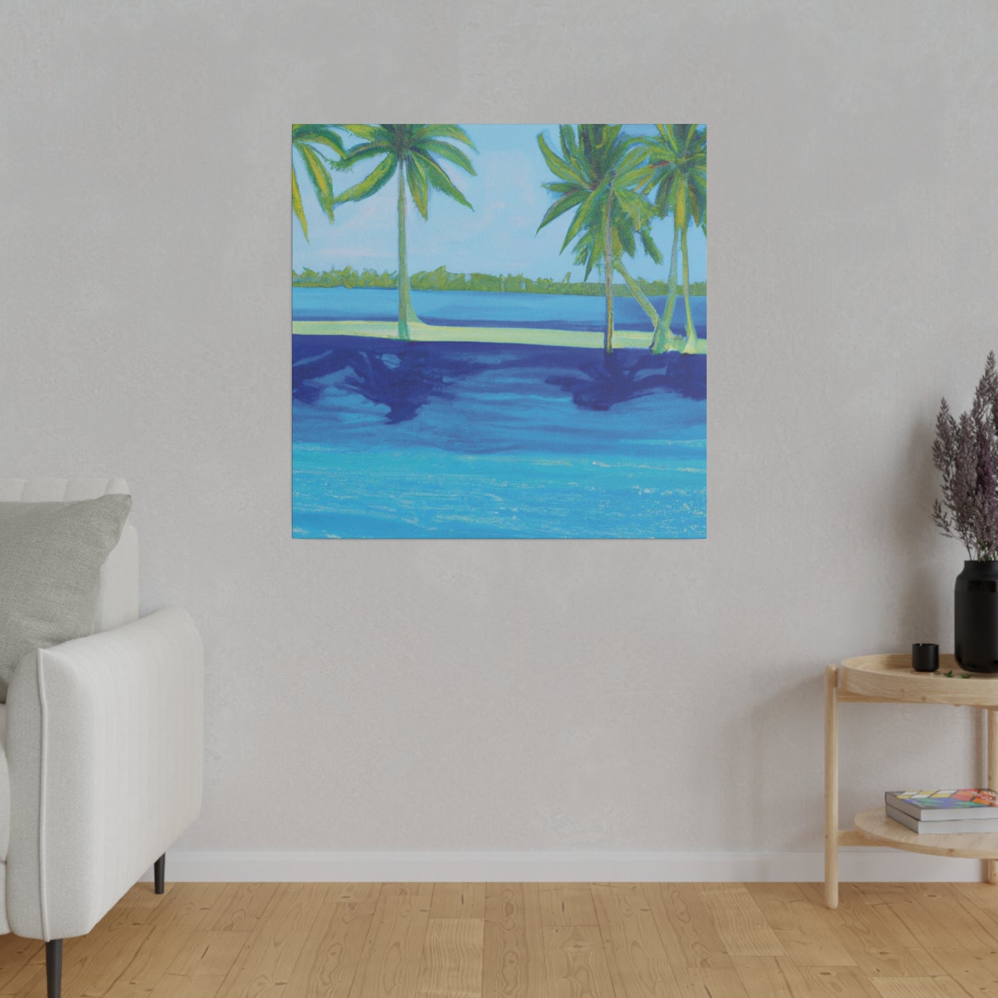 9589F - Bahamas Ocean Painting Print | Bahamas | Ocean | Beach | Poster | Home Decor | Wall Art | Canvas