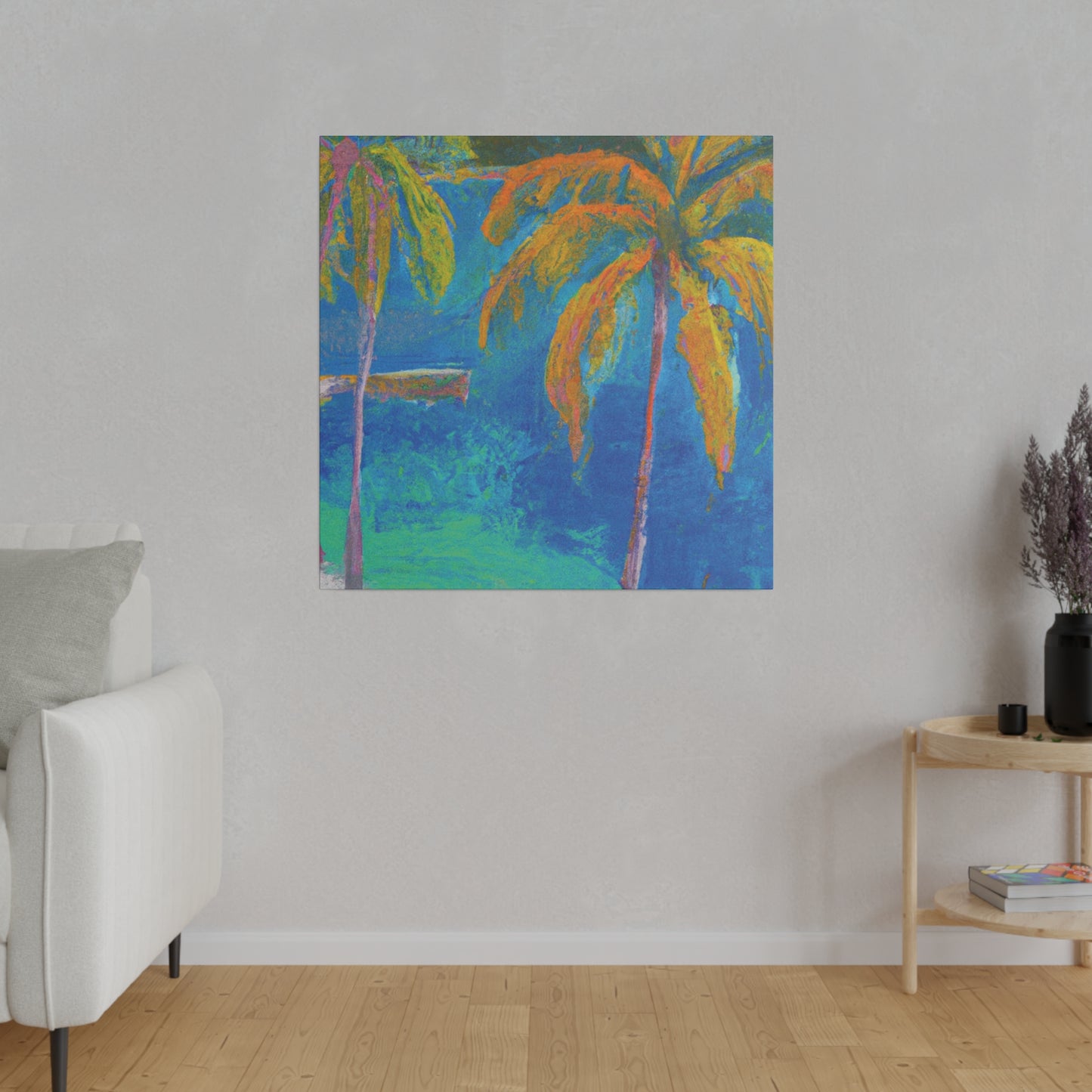 5481T - Bahamas Ocean Painting Print | Bahamas | Ocean | Beach | Poster | Home Decor | Wall Art | Canvas