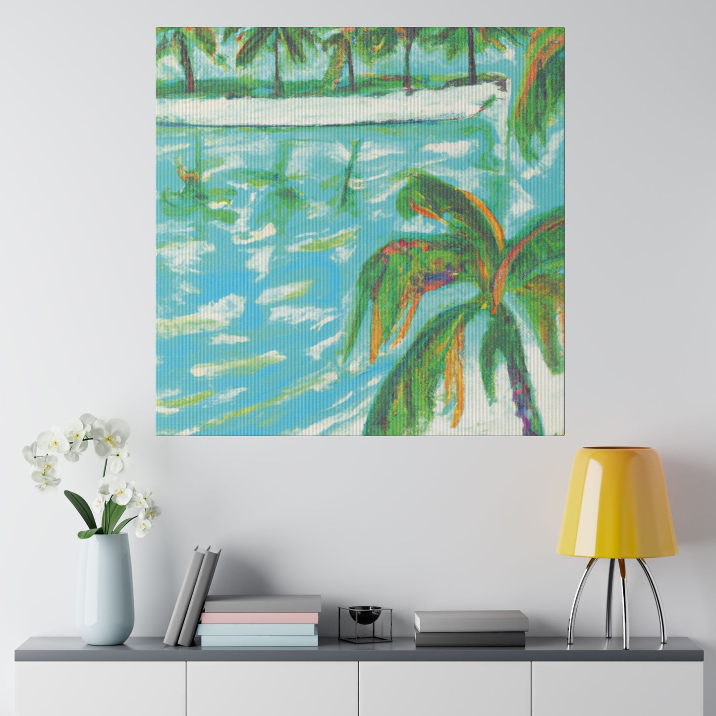 7103O - Bahamas Ocean Painting Print | Bahamas | Ocean | Beach | Poster | Home Decor | Wall Art | Canvas