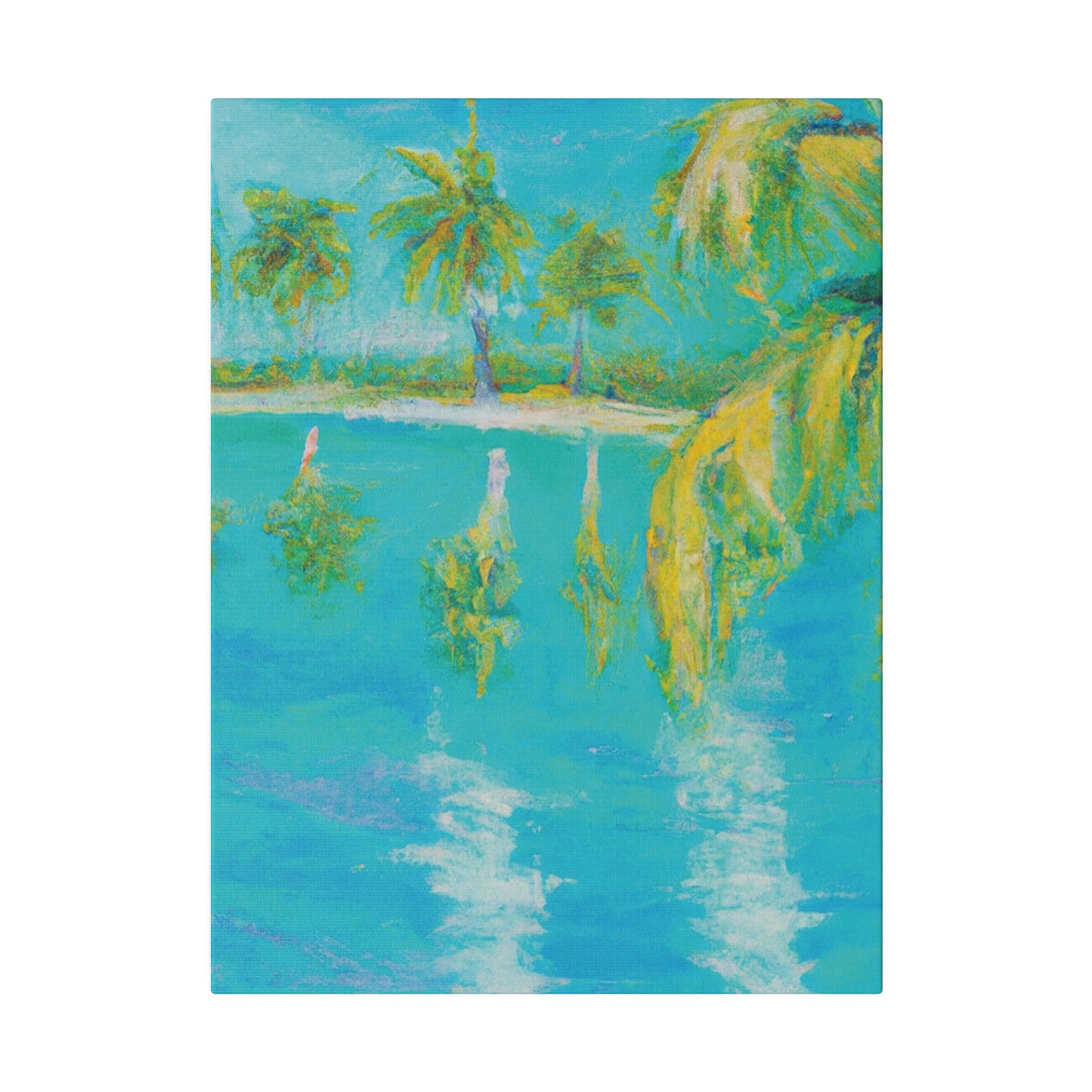 4935Q - Bahamas Ocean Painting Print | Bahamas | Ocean | Beach | Poster | Home Decor | Wall Art | Canvas