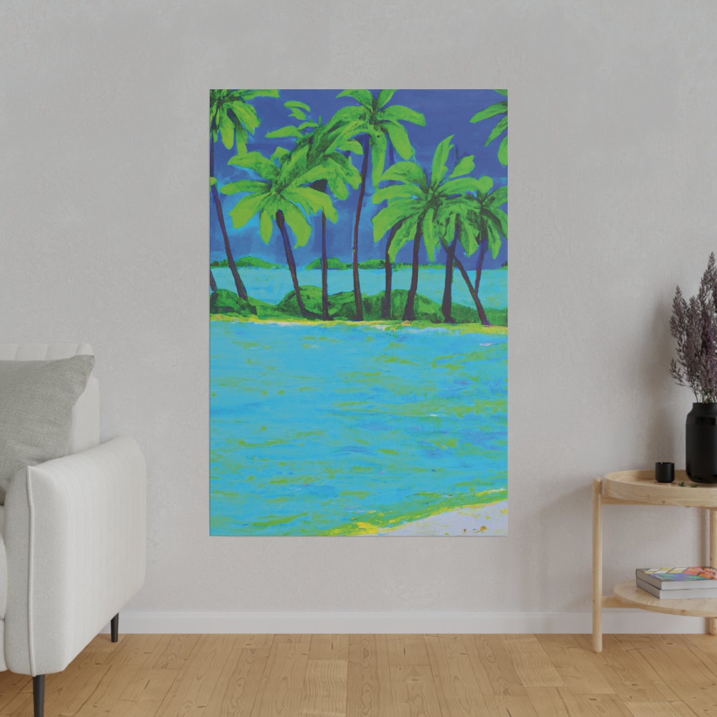 3148Z - Bahamas Ocean Painting Print | Bahamas | Ocean | Beach | Poster | Home Decor | Wall Art | Canvas