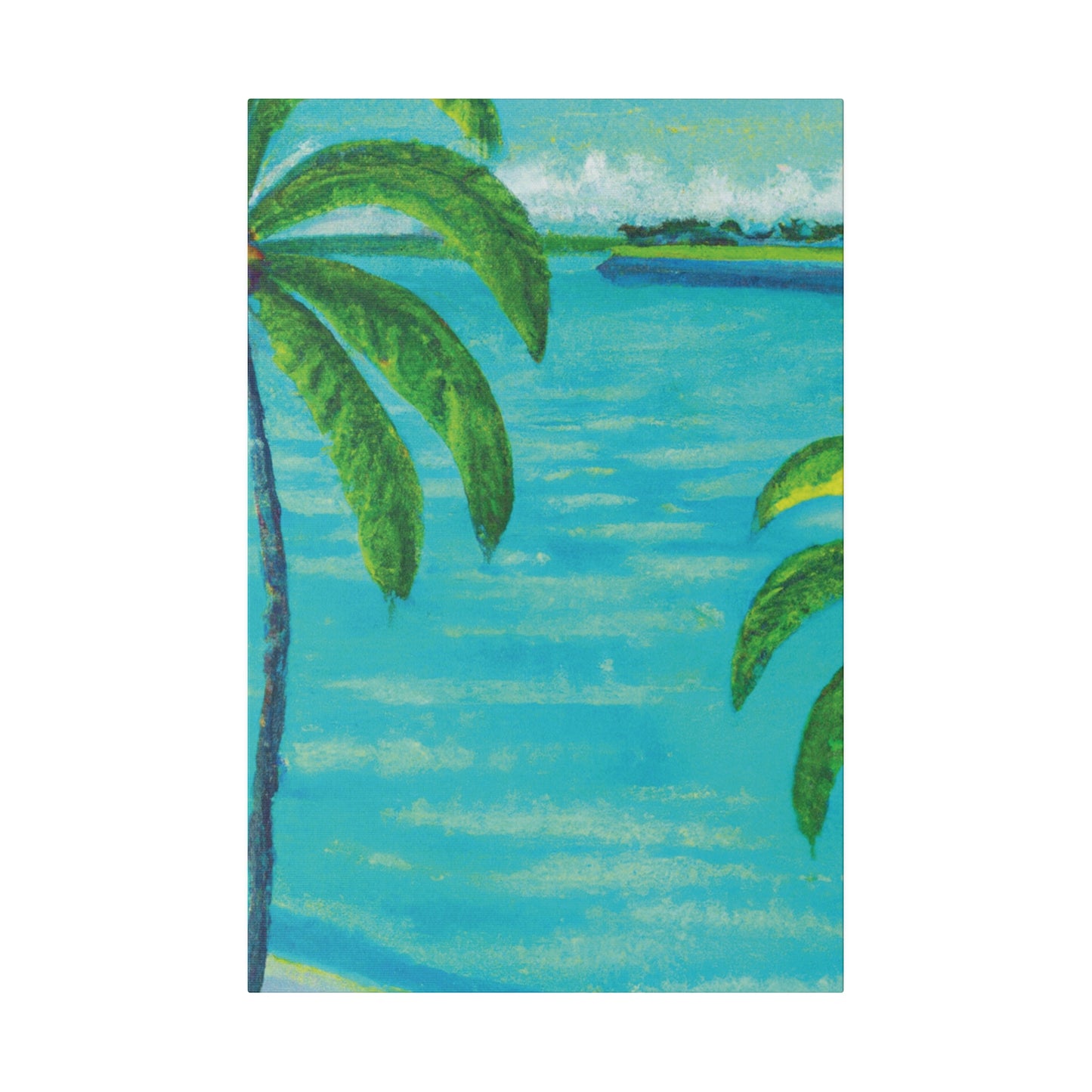 3184O - Bahamas Ocean Painting Print | Bahamas | Ocean | Beach | Poster | Home Decor | Wall Art | Canvas