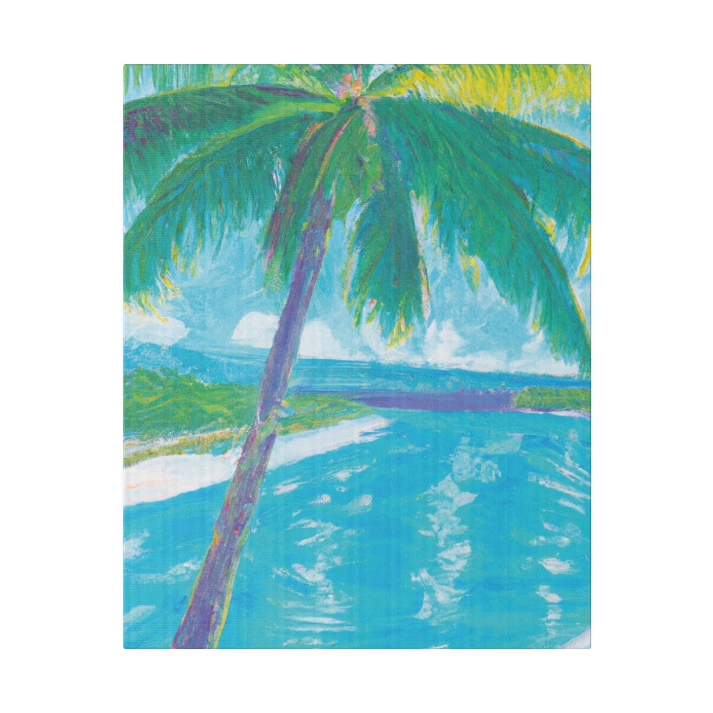 9252K - Bahamas Ocean Painting Print | Bahamas | Ocean | Beach | Poster | Home Decor | Wall Art | Canvas