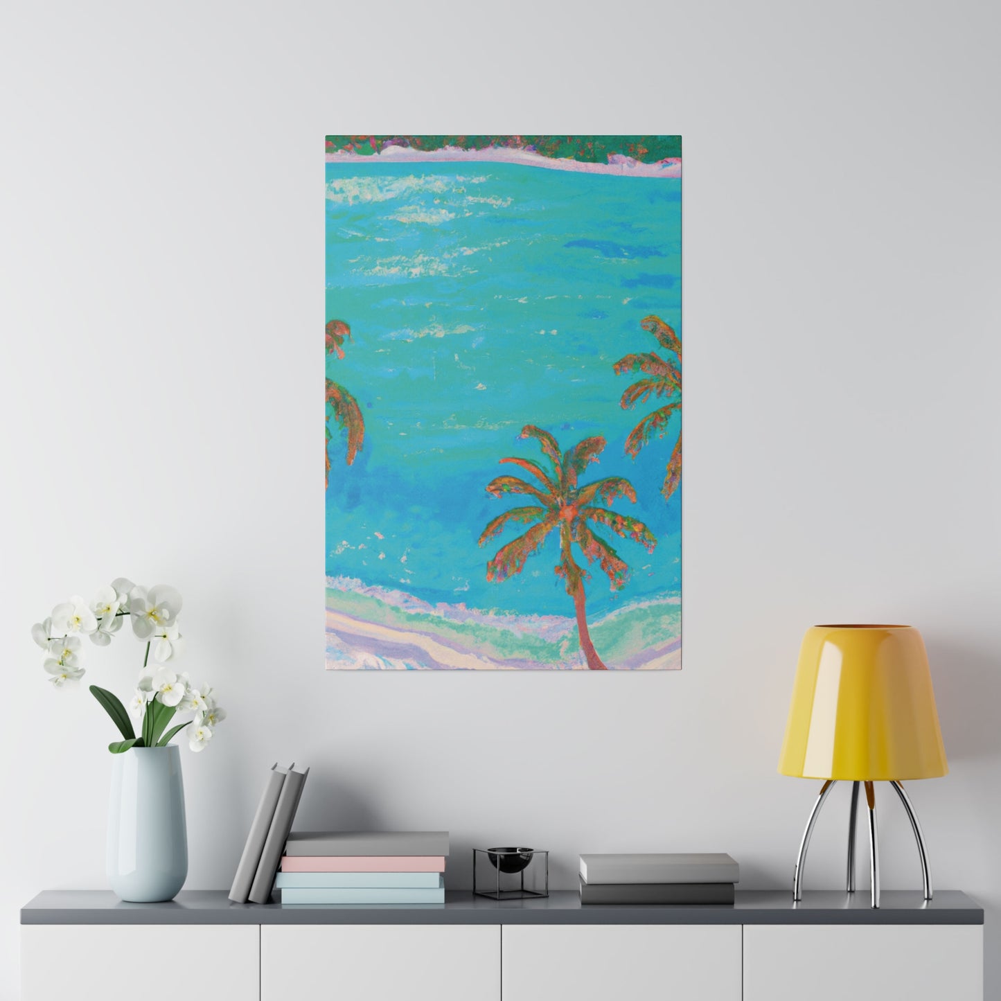 4532X - Bahamas Ocean Painting Print | Bahamas | Ocean | Beach | Poster | Home Decor | Wall Art | Canvas