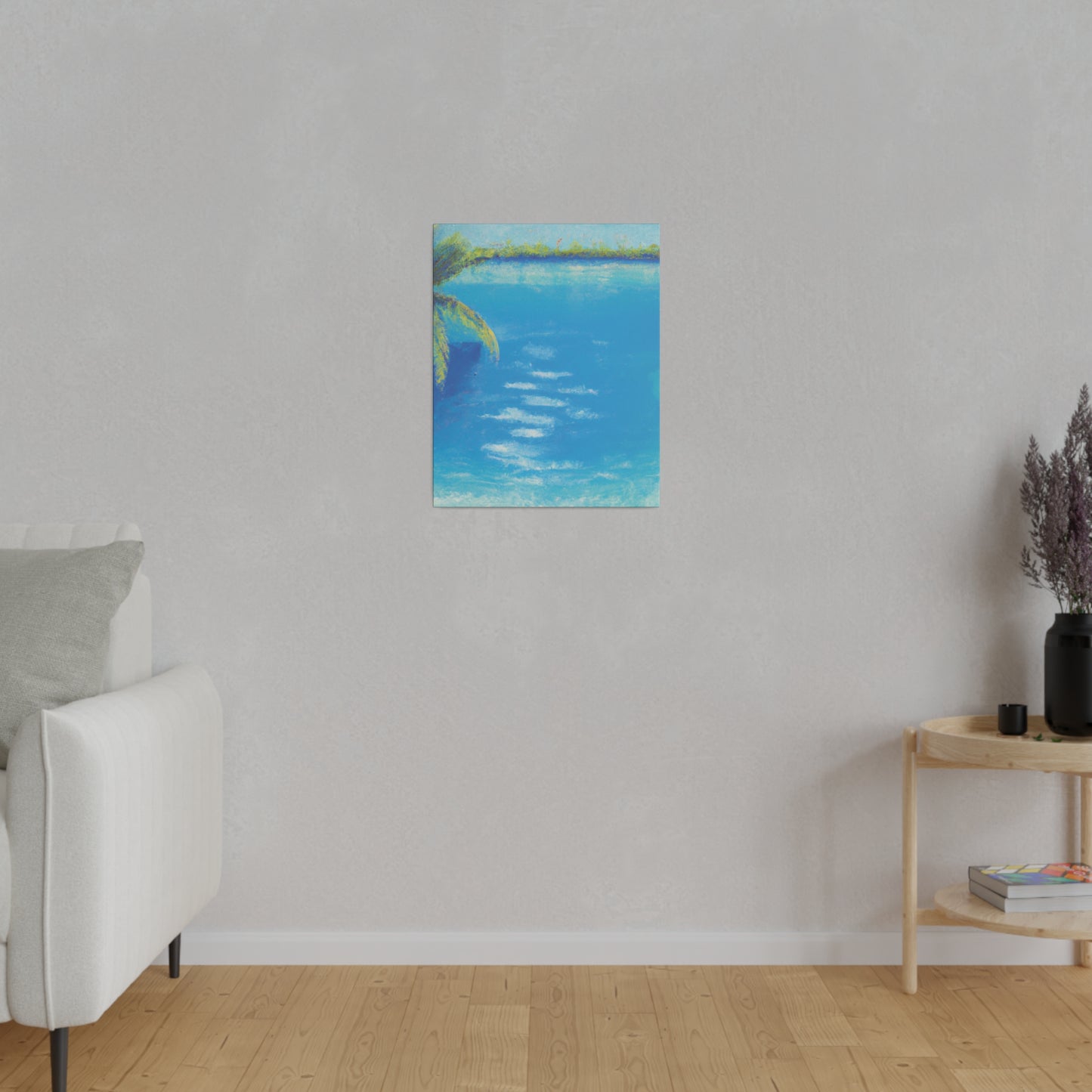 9819K - Bahamas Ocean Painting Print | Bahamas | Ocean | Beach | Poster | Home Decor | Wall Art | Canvas