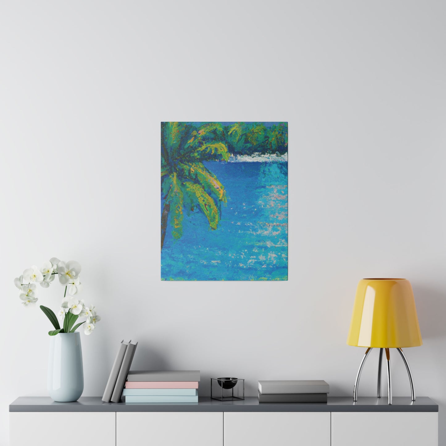 4645A - Bahamas Ocean Painting Print | Bahamas | Ocean | Beach | Poster | Home Decor | Wall Art | Canvas