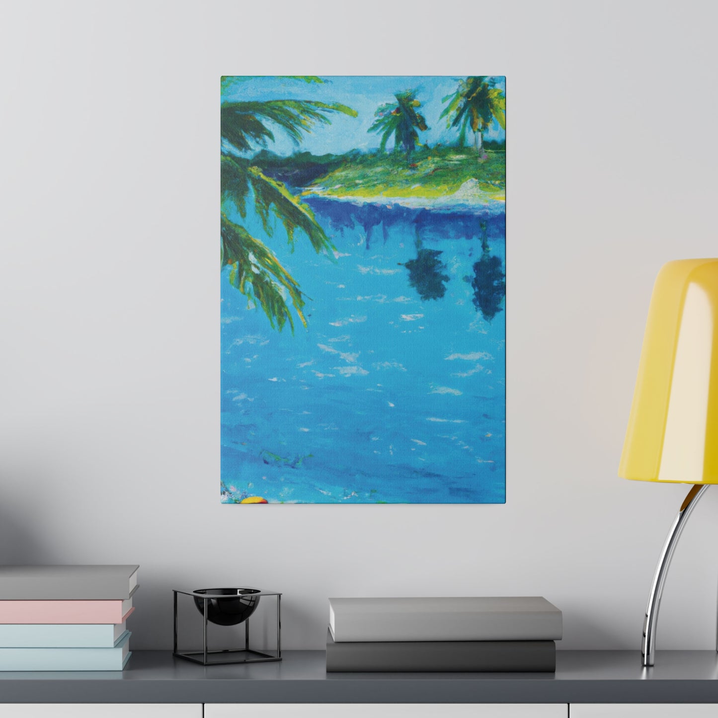 4568T - Bahamas Ocean Painting Print | Bahamas | Ocean | Beach | Poster | Home Decor | Wall Art | Canvas