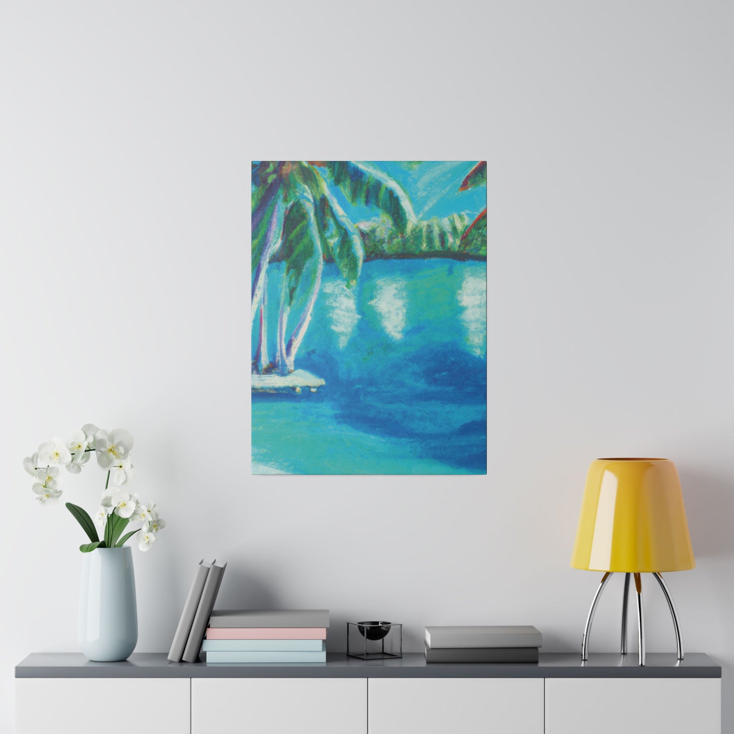 3187V - Bahamas Ocean Painting Print | Bahamas | Ocean | Beach | Poster | Home Decor | Wall Art | Canvas