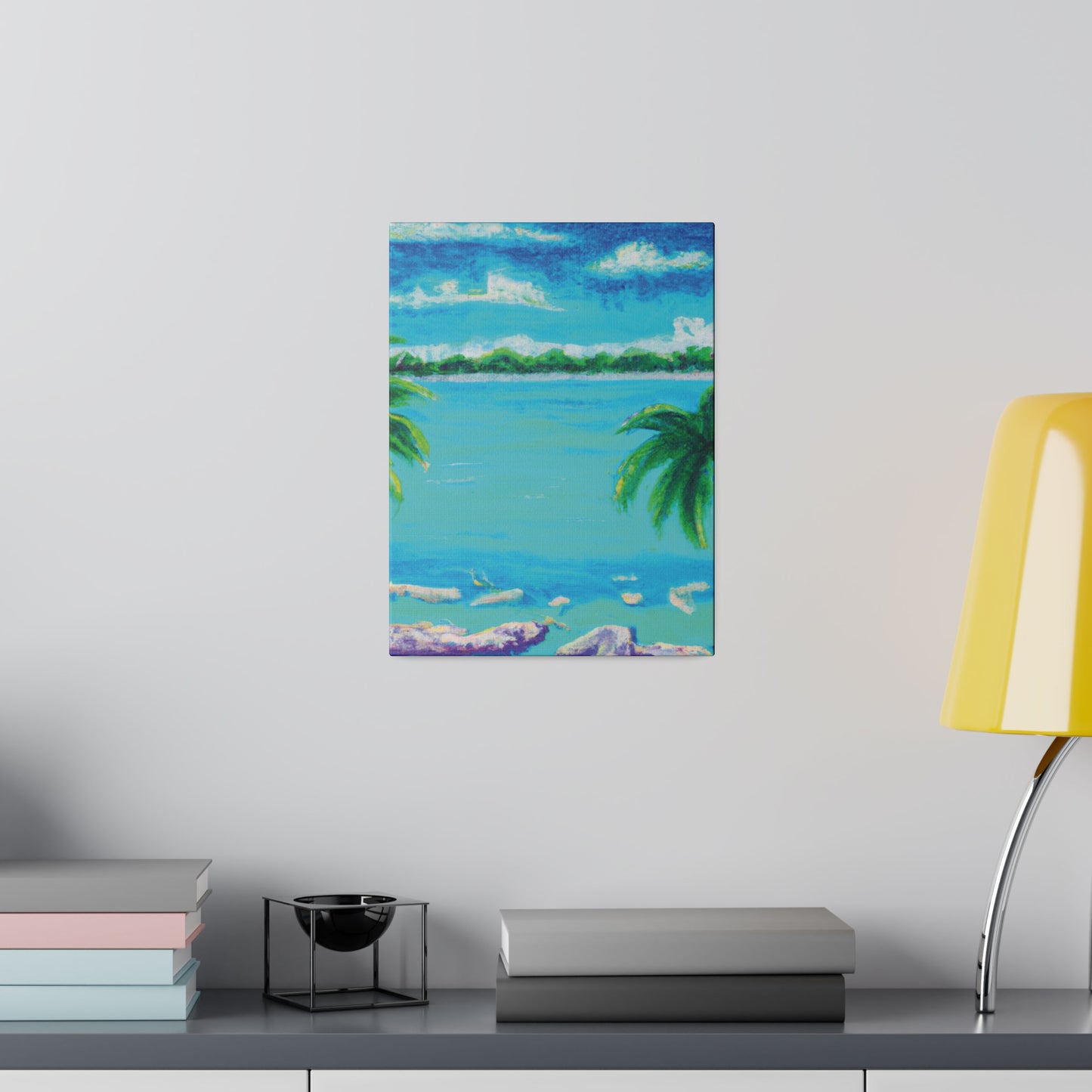 9293Y - Bahamas Ocean Painting Print | Bahamas | Ocean | Beach | Poster | Home Decor | Wall Art | Canvas