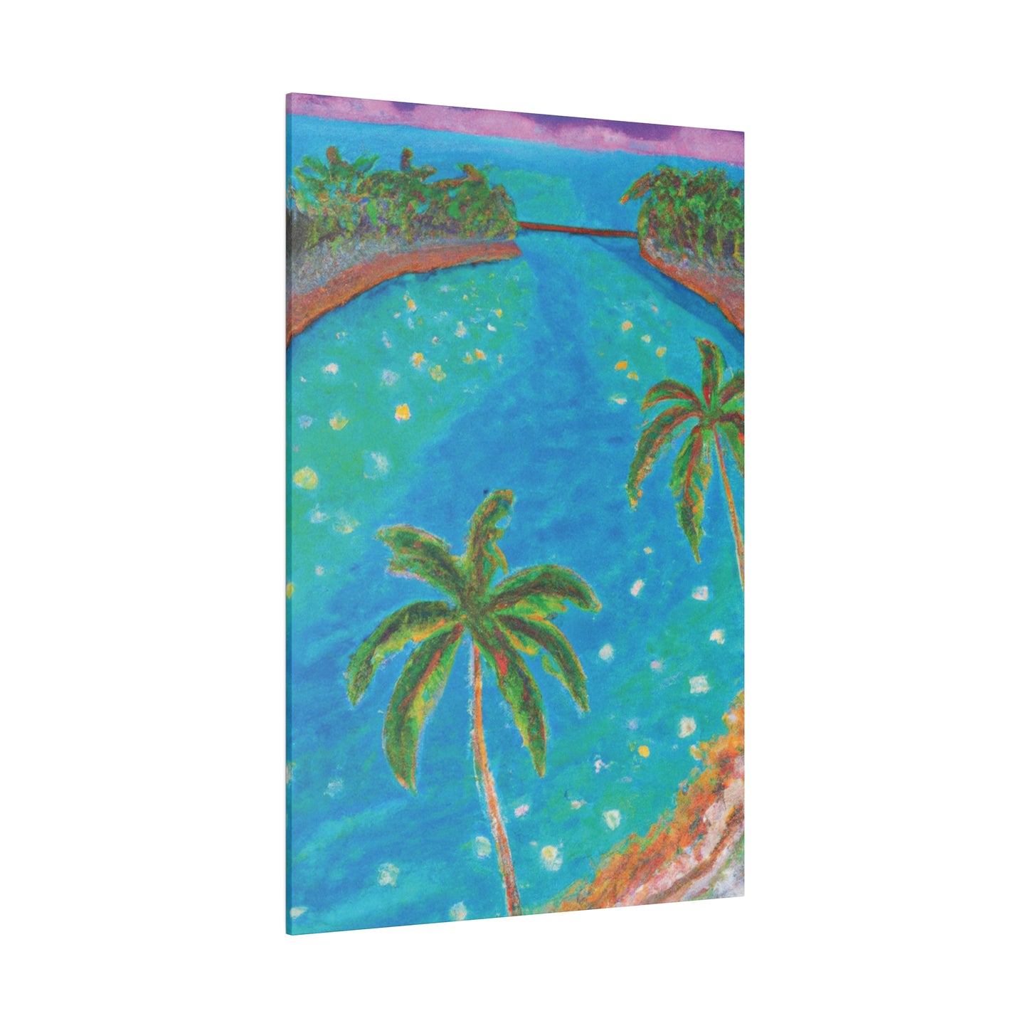 3827C - Bahamas Ocean Painting Print | Bahamas | Ocean | Beach | Poster | Home Decor | Wall Art | Canvas