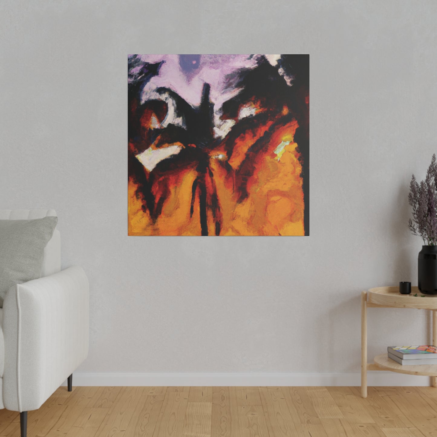 2537V - Miami Beach Sunset Painting Print | Miami | Beach | Sunset | Poster | Home Decor | Wall Art | Canvas