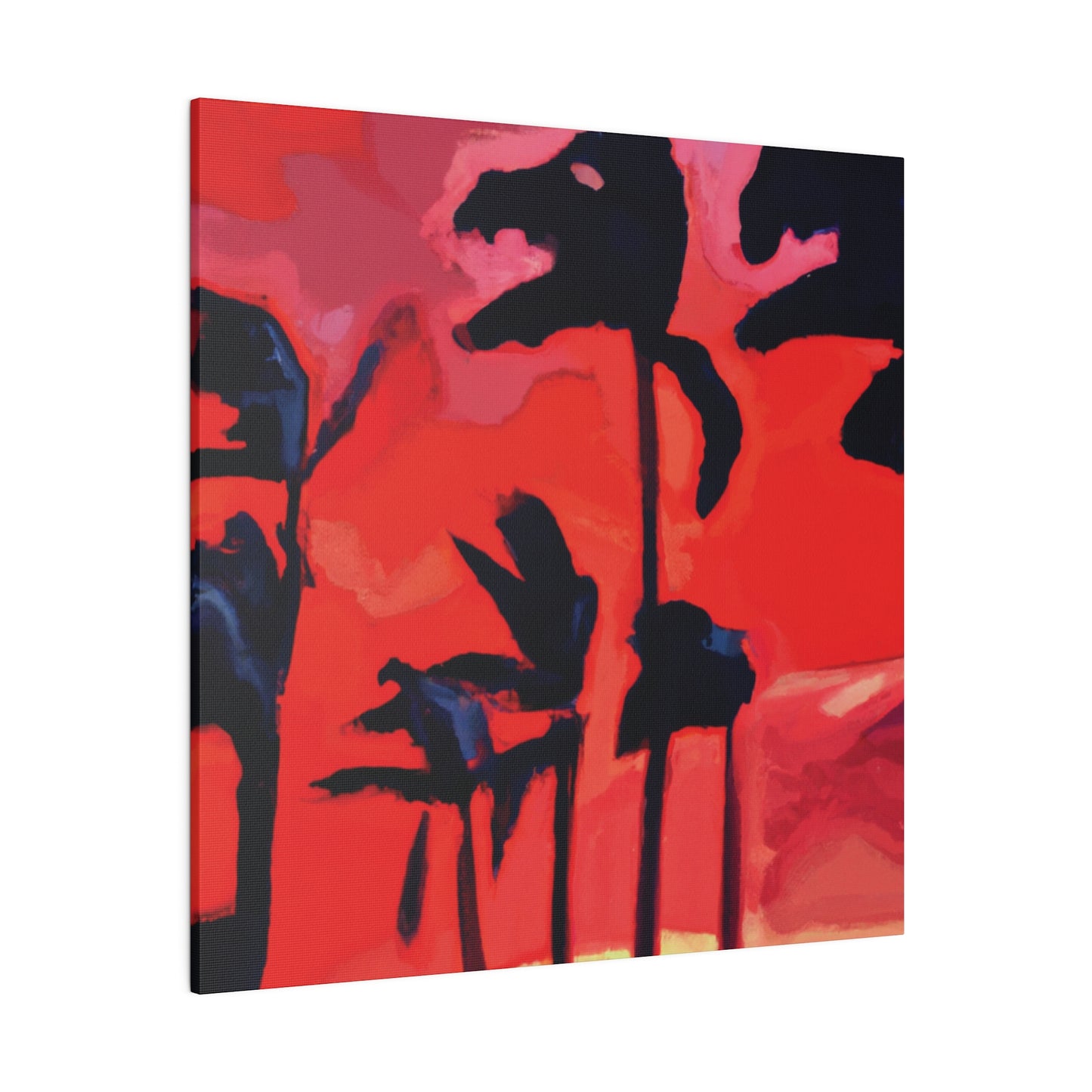 7933T - Miami Beach Sunset Painting Print | Miami | Beach | Sunset | Poster | Home Decor | Wall Art | Canvas