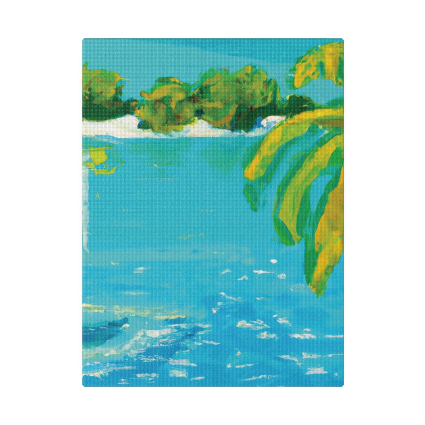 2261V - Bahamas Ocean Painting Print | Bahamas | Ocean | Beach | Poster | Home Decor | Wall Art | Canvas