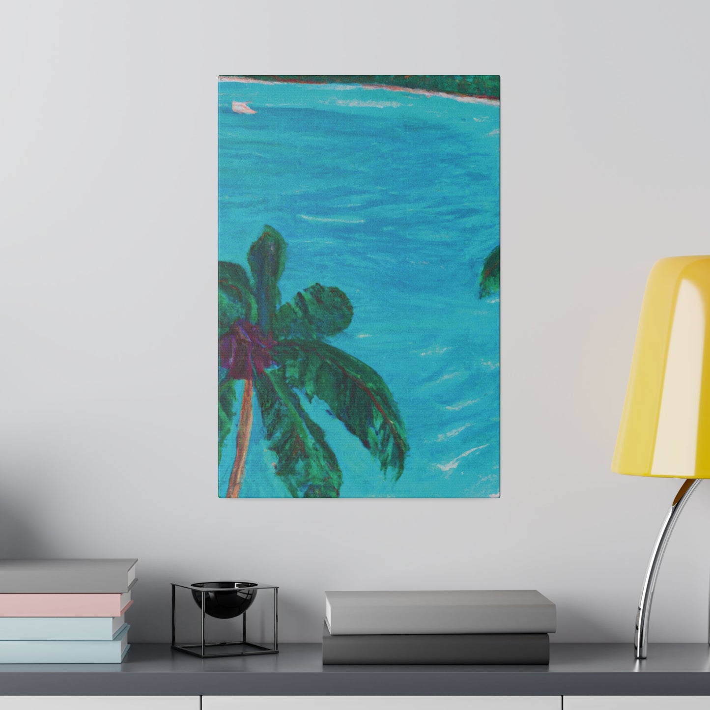 8319W - Bahamas Ocean Painting Print | Bahamas | Ocean | Beach | Poster | Home Decor | Wall Art | Canvas