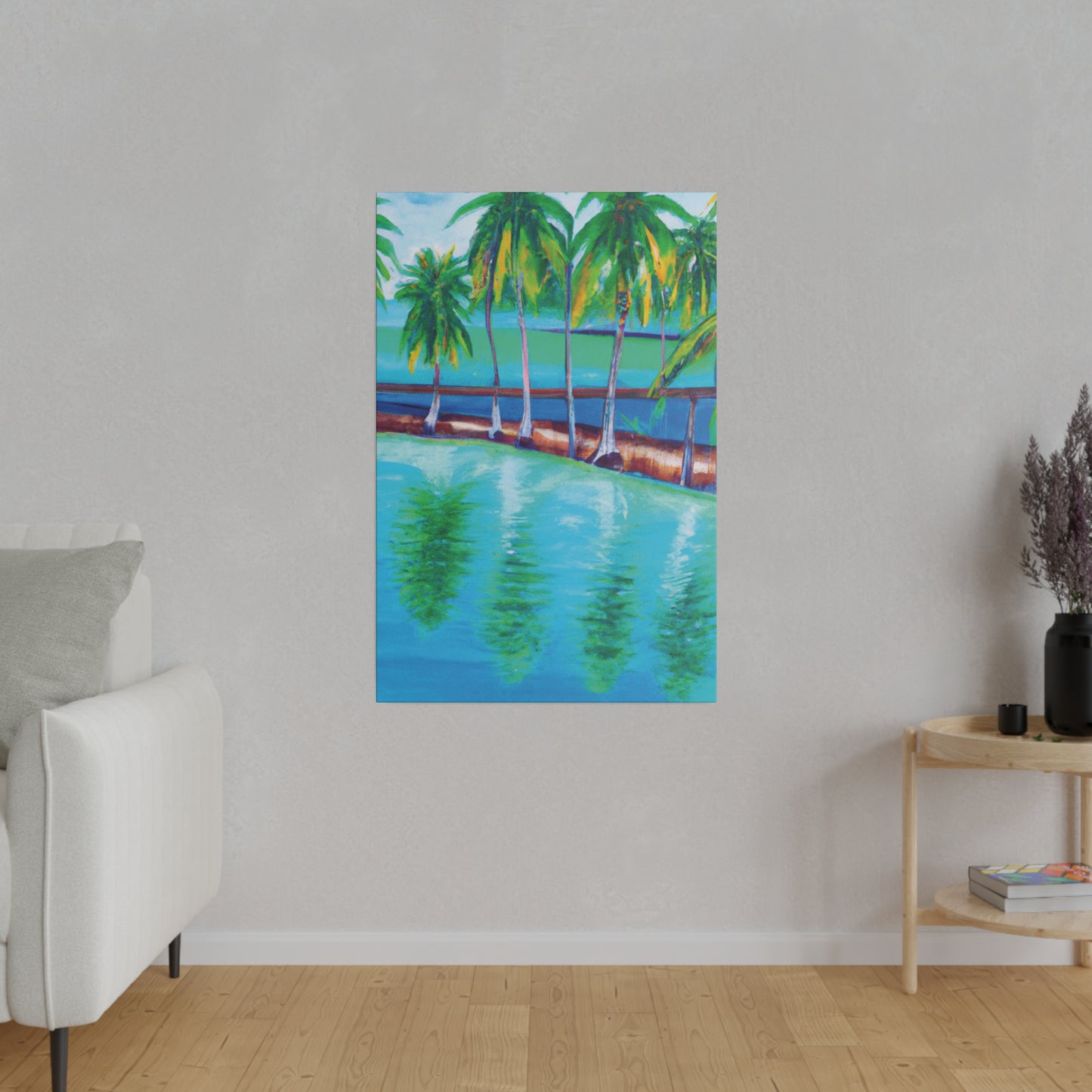 9214C - Bahamas Ocean Painting Print | Bahamas | Ocean | Beach | Poster | Home Decor | Wall Art | Canvas