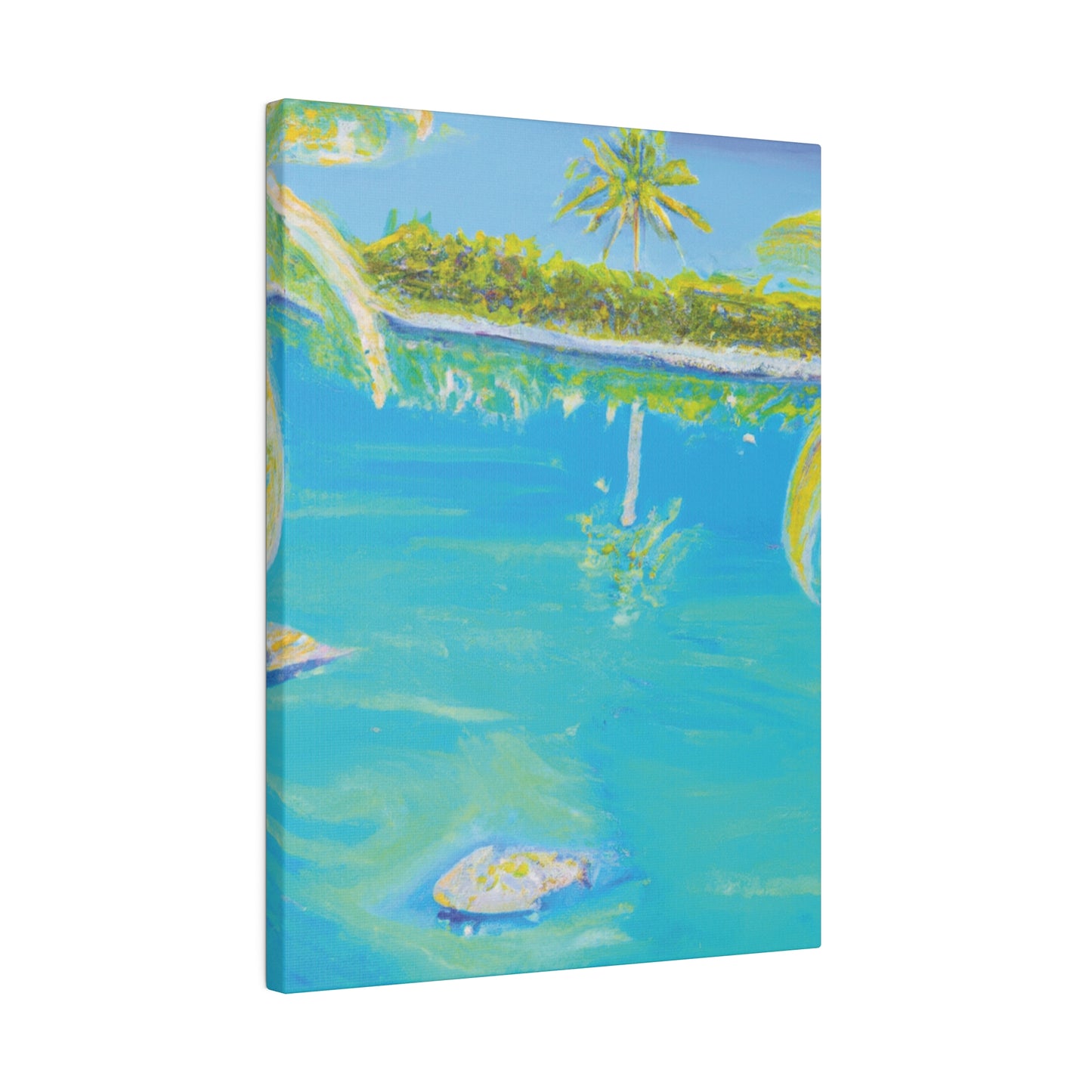 9546V - Bahamas Ocean Painting Print | Bahamas | Ocean | Beach | Poster | Home Decor | Wall Art | Canvas