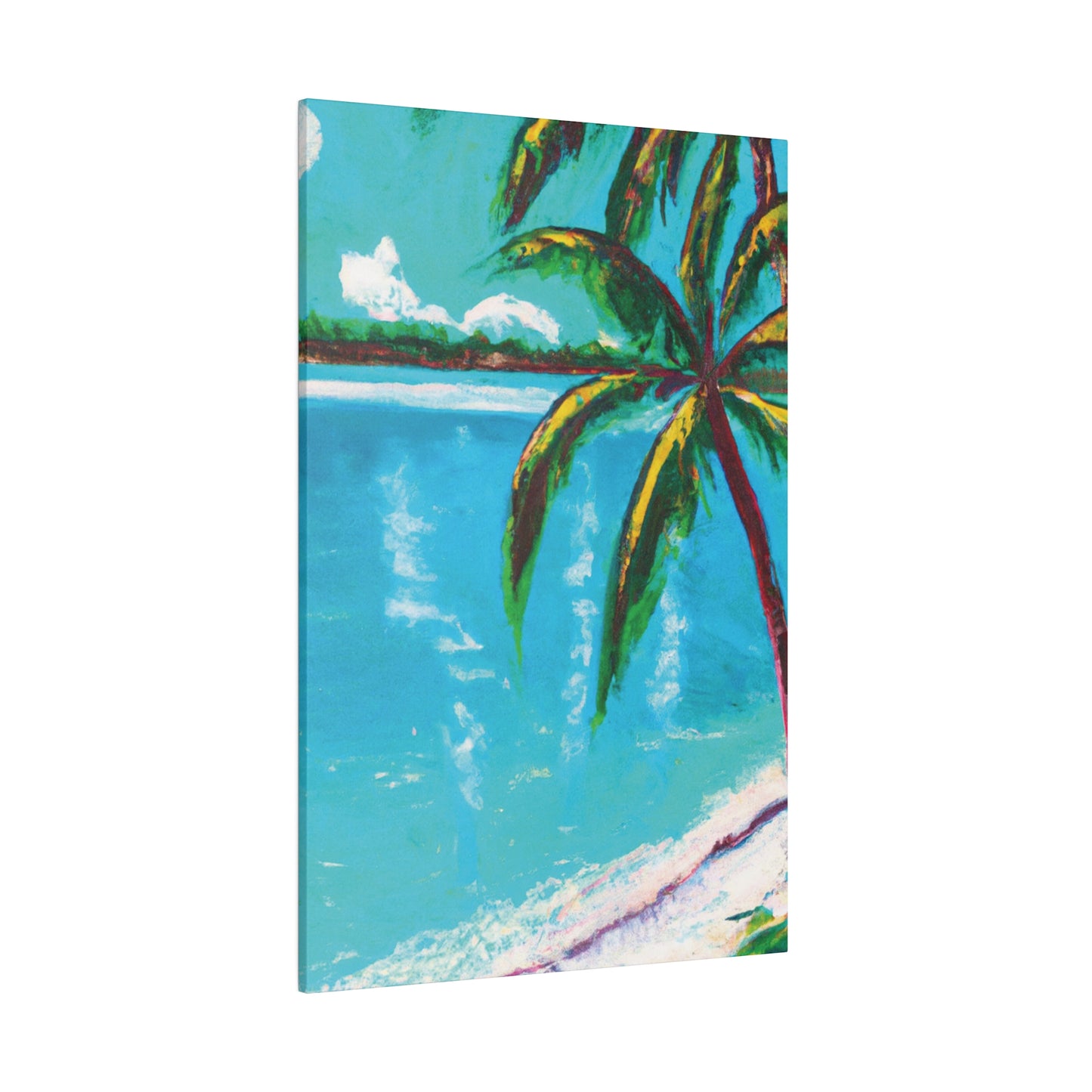 3917M - Bahamas Ocean Painting Print | Bahamas | Ocean | Beach | Poster | Home Decor | Wall Art | Canvas