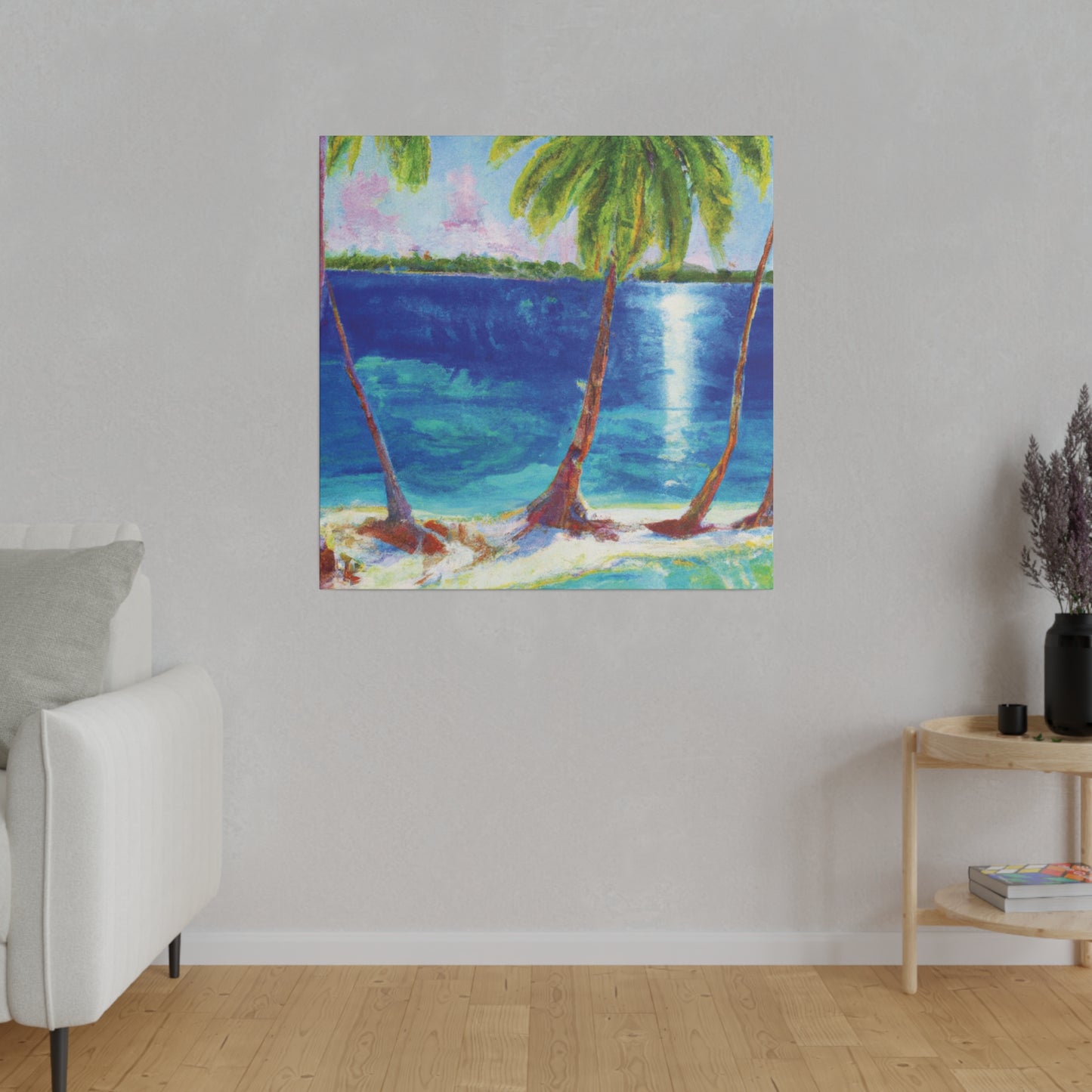 391F - Bahamas Ocean Painting Print | Bahamas | Ocean | Beach | Poster | Home Decor | Wall Art | Canvas