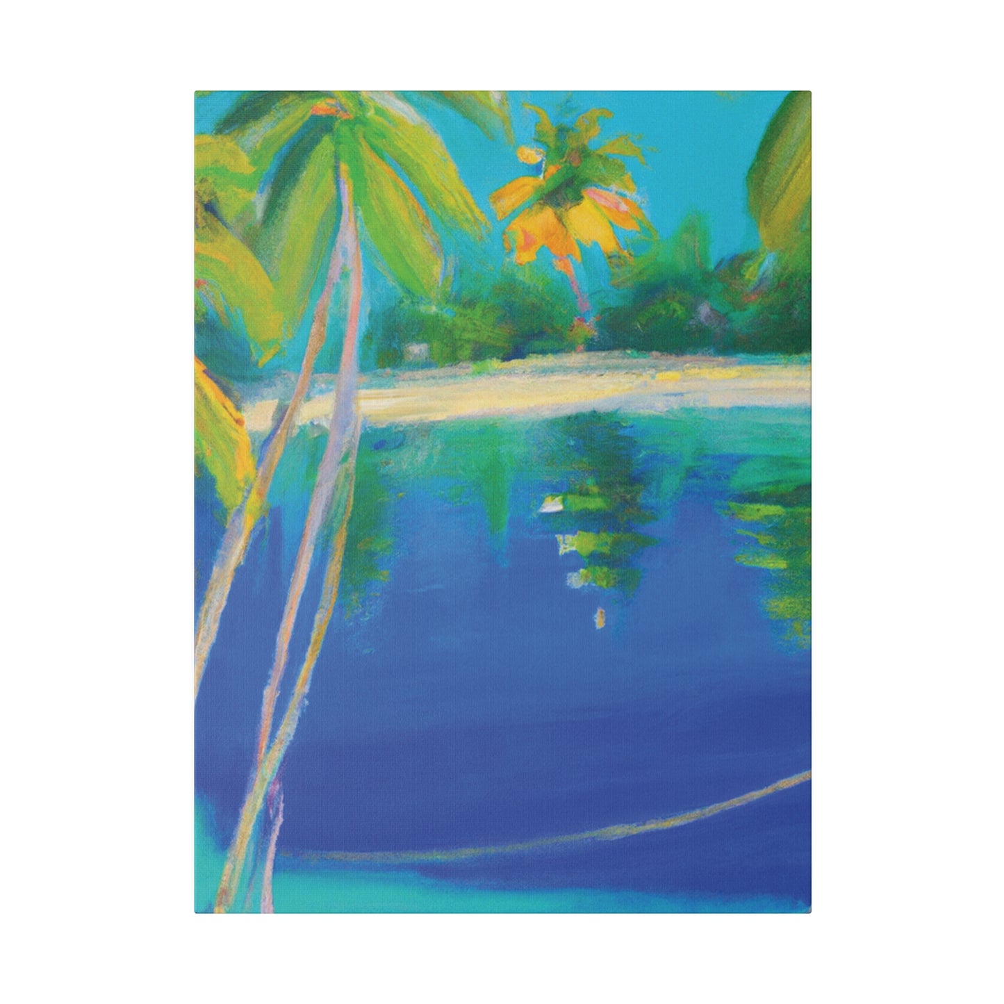 6837T - Bahamas Ocean Painting Print | Bahamas | Ocean | Beach | Poster | Home Decor | Wall Art | Canvas