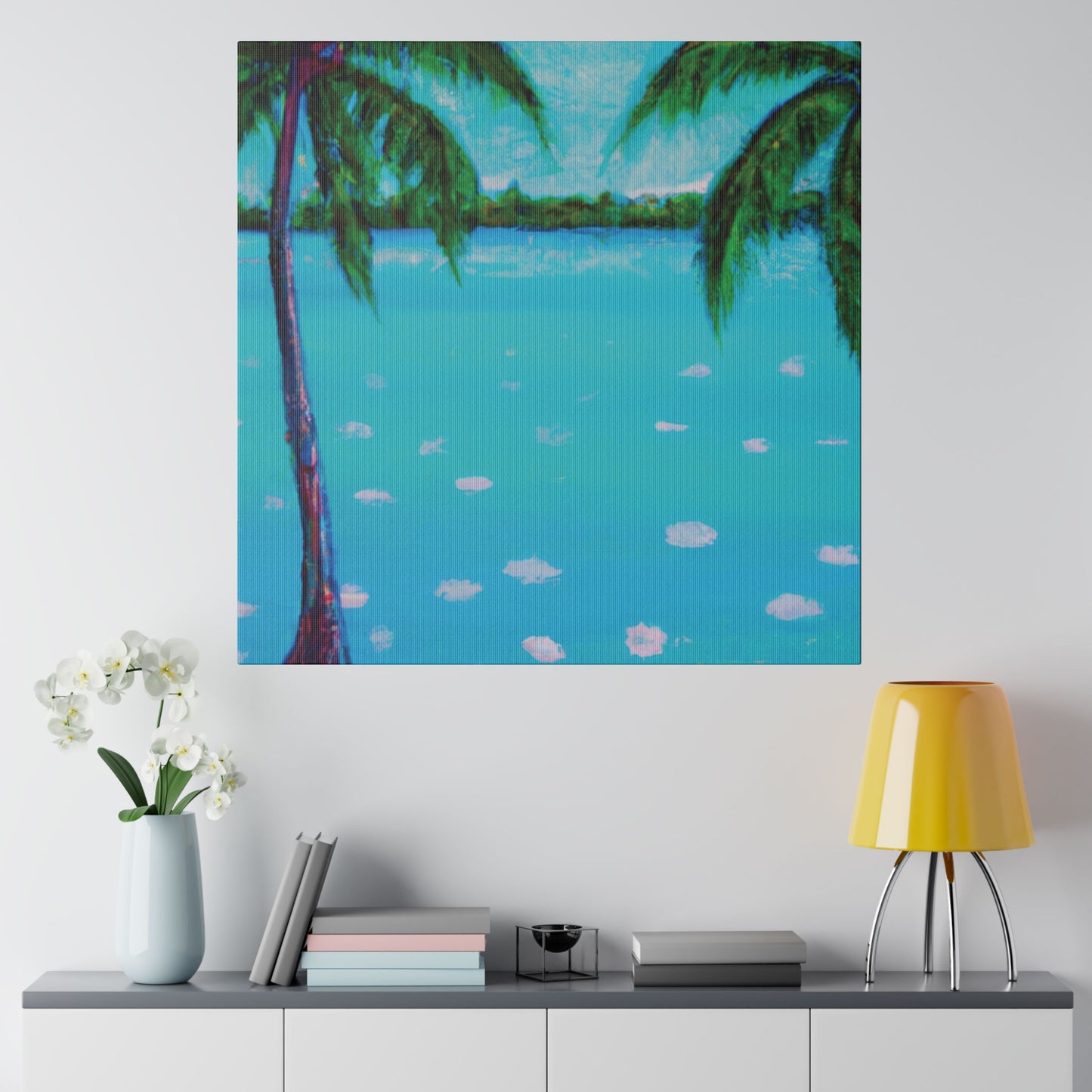 3287X - Bahamas Ocean Painting Print | Bahamas | Ocean | Beach | Poster | Home Decor | Wall Art | Canvas