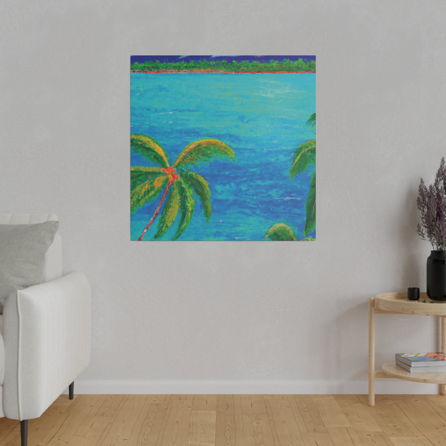 5654U - Bahamas Ocean Painting Print | Bahamas | Ocean | Beach | Poster | Home Decor | Wall Art | Canvas