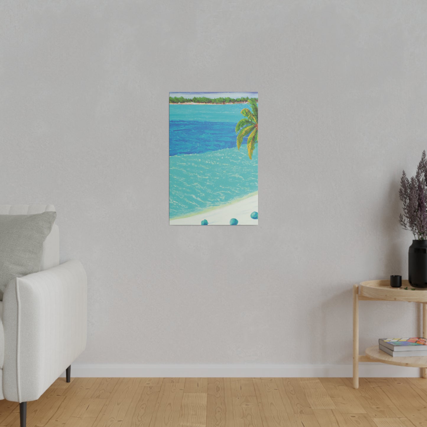 7221H - Bahamas Ocean Painting Print | Bahamas | Ocean | Beach | Poster | Home Decor | Wall Art | Canvas