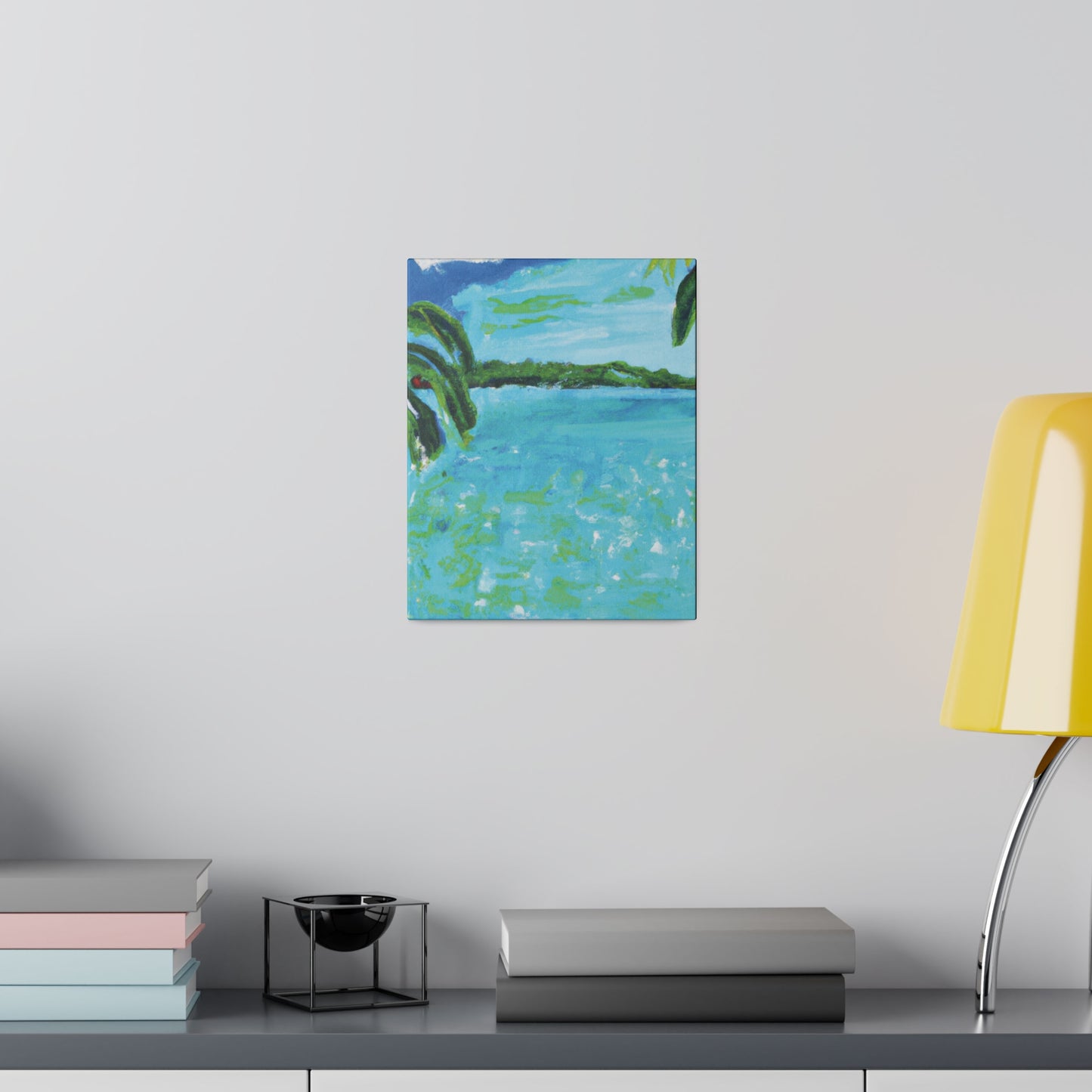 2143W - Bahamas Ocean Painting Print | Bahamas | Ocean | Beach | Poster | Home Decor | Wall Art | Canvas