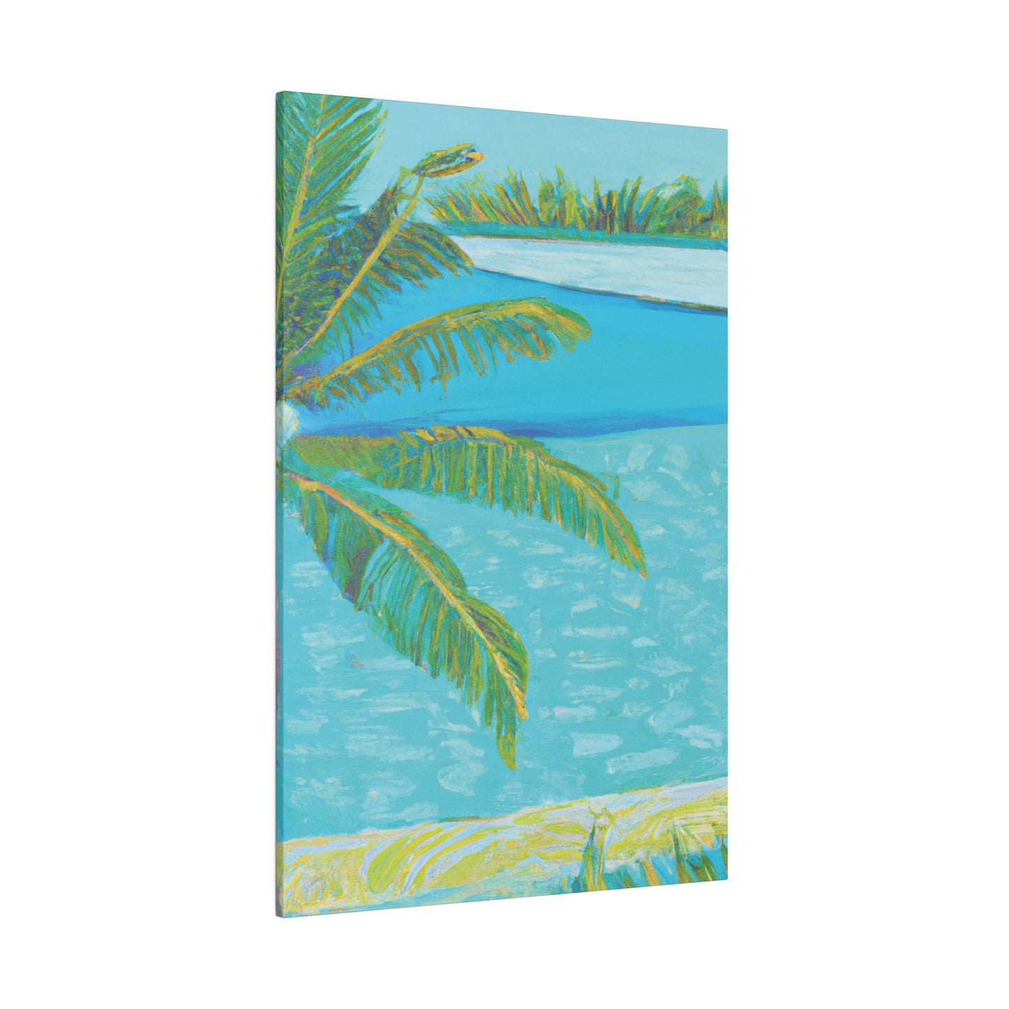 6398H - Bahamas Ocean Painting Print | Bahamas | Ocean | Beach | Poster | Home Decor | Wall Art | Canvas