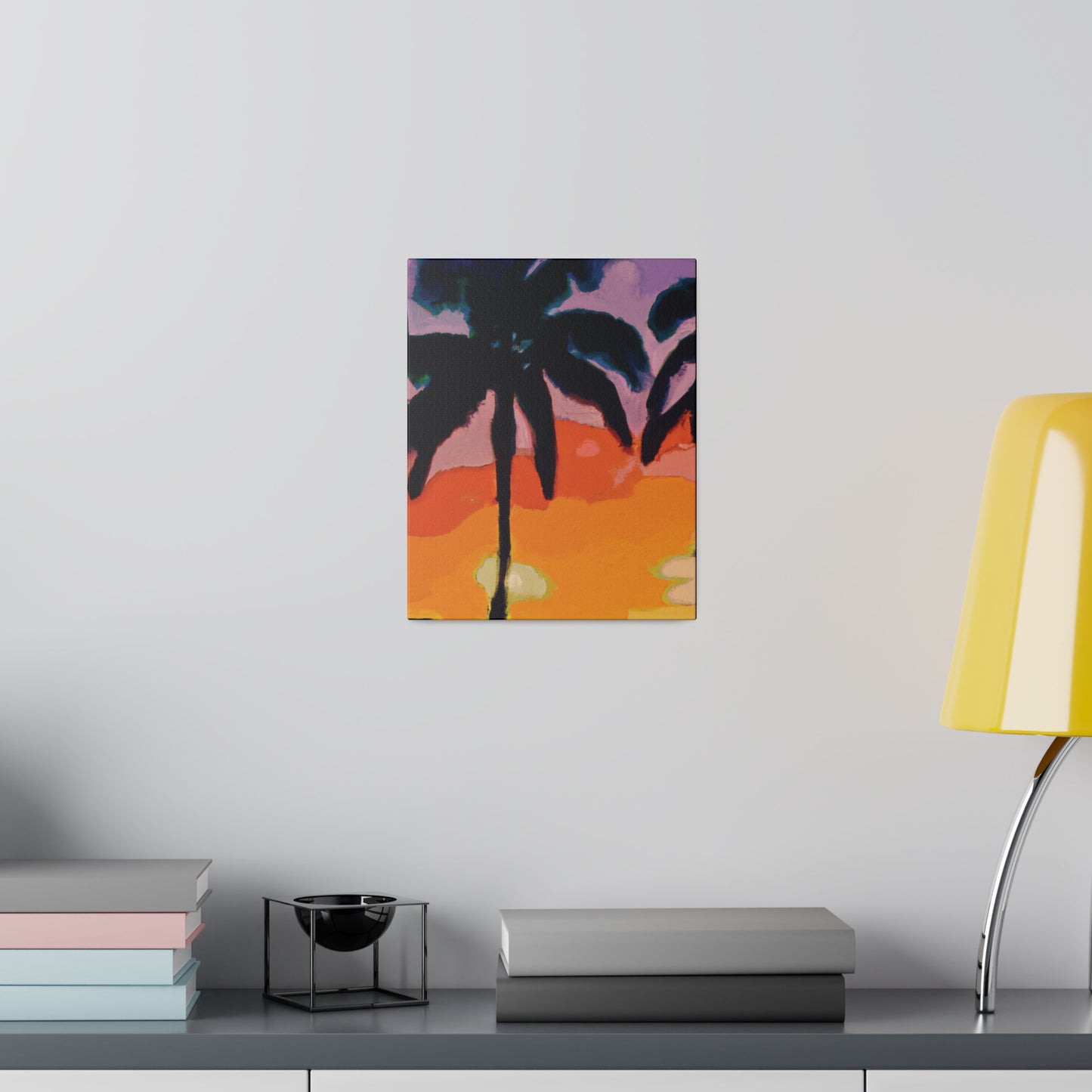 7875Z - Miami Beach Sunset Painting Print | Miami | Beach | Sunset | Poster | Home Decor | Wall Art | Canvas