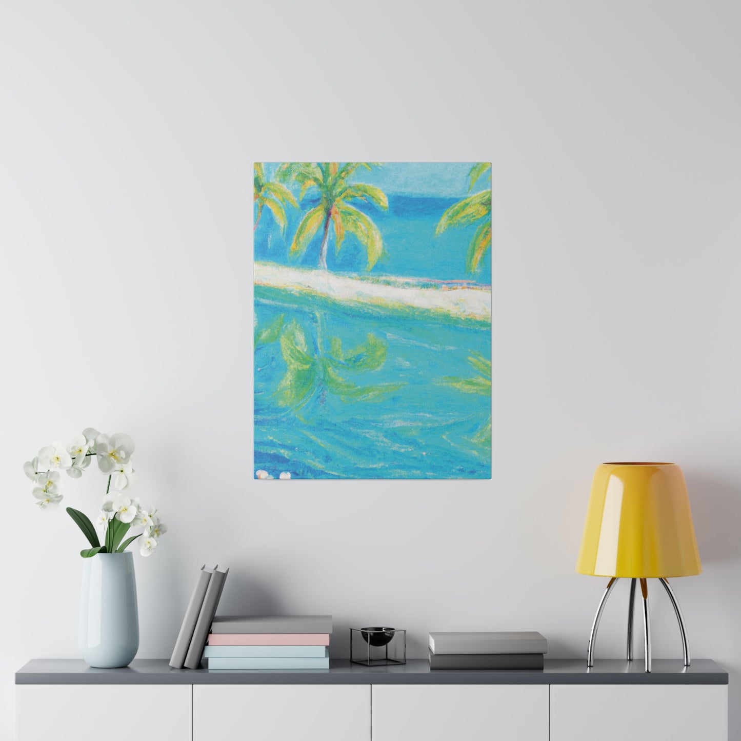 9213P - Bahamas Ocean Painting Print | Bahamas | Ocean | Beach | Poster | Home Decor | Wall Art | Canvas