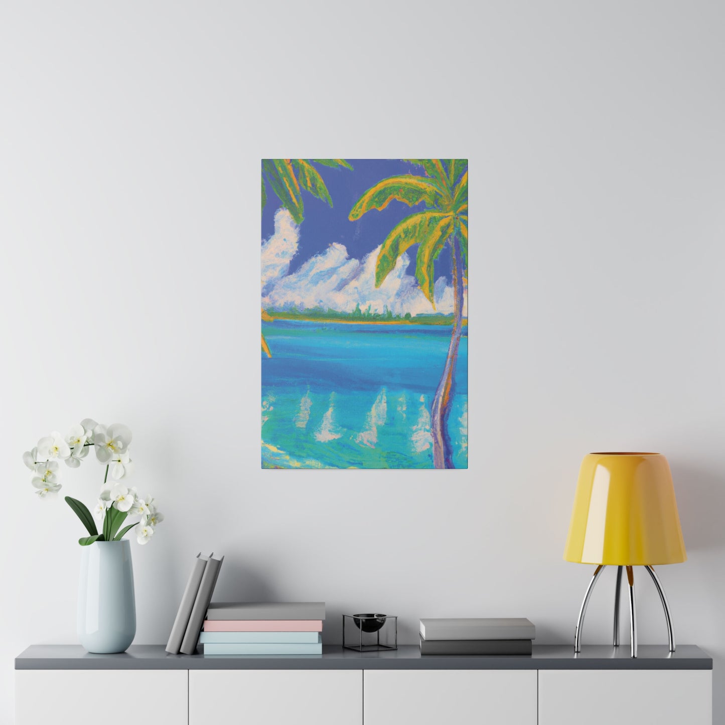 3054I - Bahamas Ocean Painting Print | Bahamas | Ocean | Beach | Poster | Home Decor | Wall Art | Canvas